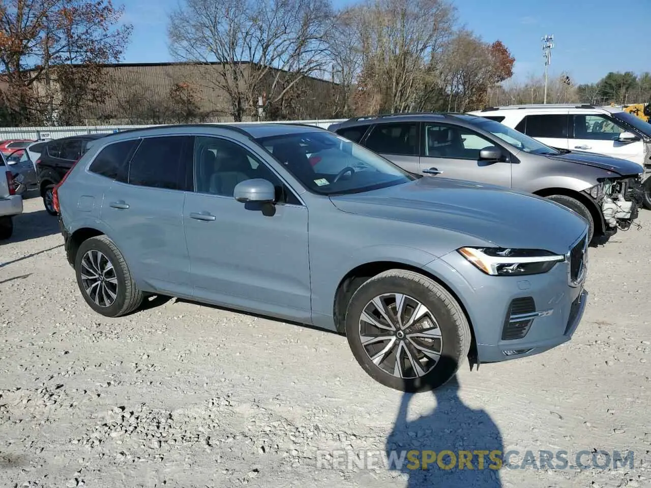 4 fotografías del automóvil dañado YV4L12RV5P1209966 VOLVO XC60 CORE 2023