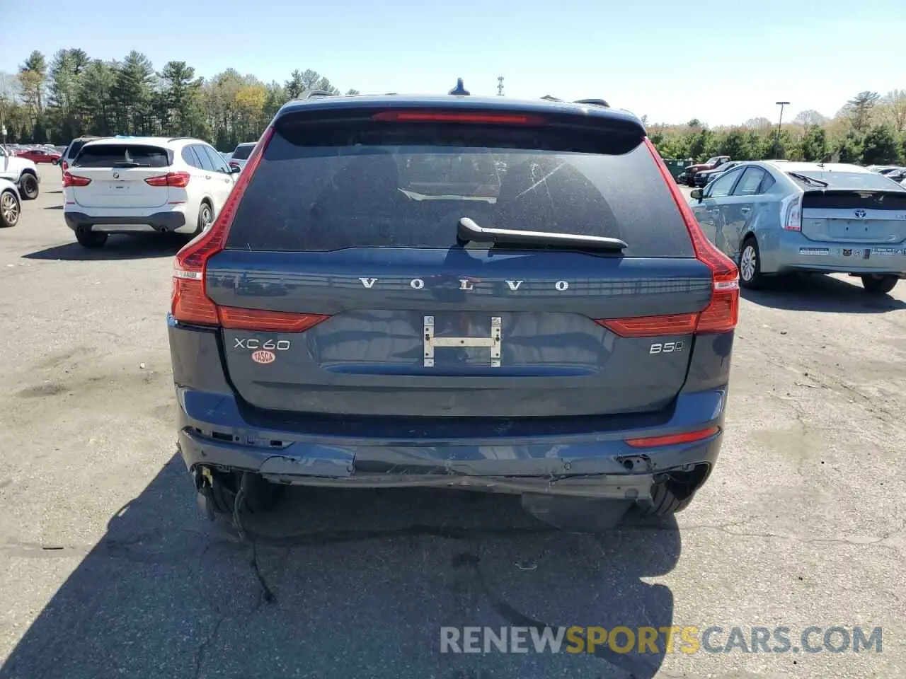 6 fotografías del automóvil dañado YV4L12RV9P1321315 VOLVO XC60 CORE 2023