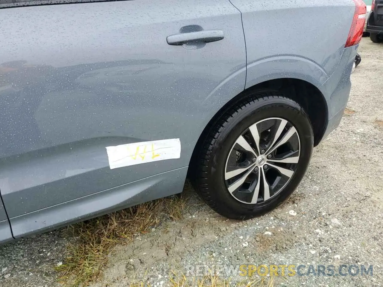 13 fotografías del automóvil dañado YV4L12RK4R1800539 VOLVO XC60 CORE 2024