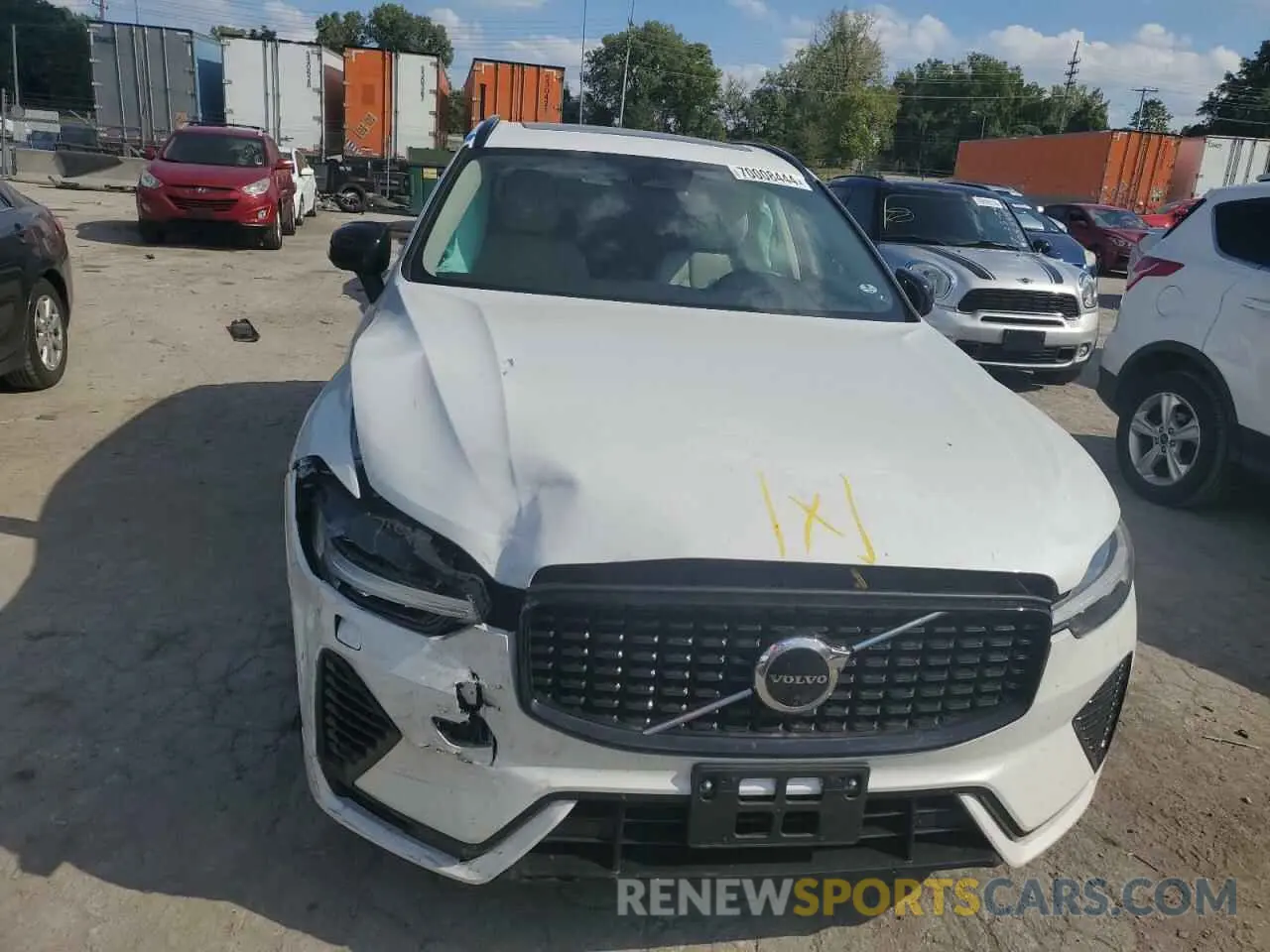 5 fotografías del automóvil dañado YV4H60DW5P1374587 VOLVO XC60 PLUS 2023