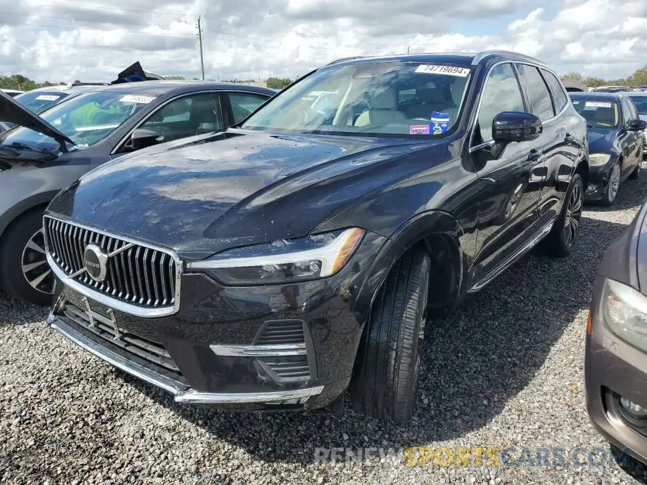1 fotografías del automóvil dañado YV4L12DN7P1212567 VOLVO XC60 PLUS 2023