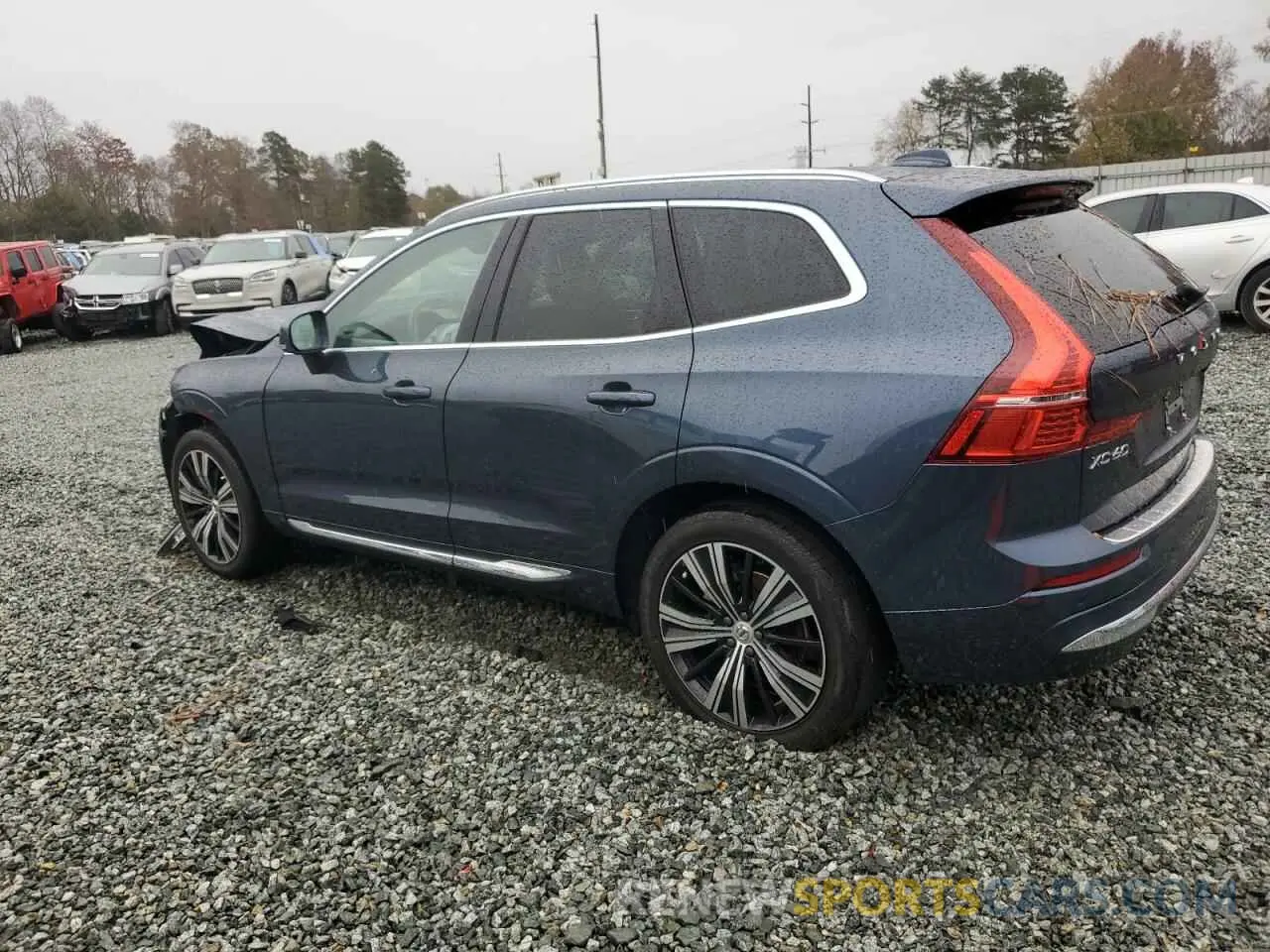 2 fotografías del automóvil dañado YV4L12DNXP1259995 VOLVO XC60 PLUS 2023