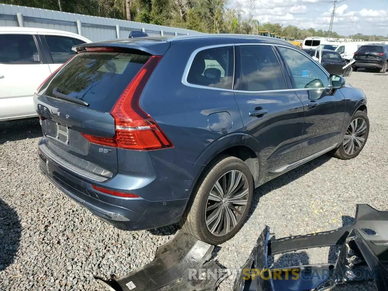 3 fotografías del automóvil dañado YV4L12RE4P1319293 VOLVO XC60 PLUS 2023