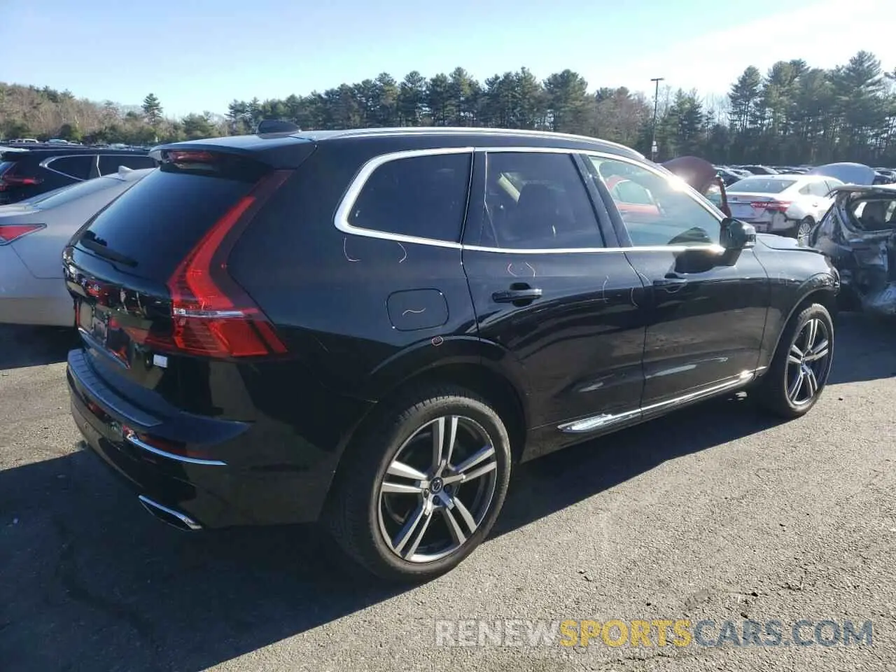 3 fotografías del automóvil dañado YV4BR0DK3M1826820 VOLVO XC60 T8 RE 2021