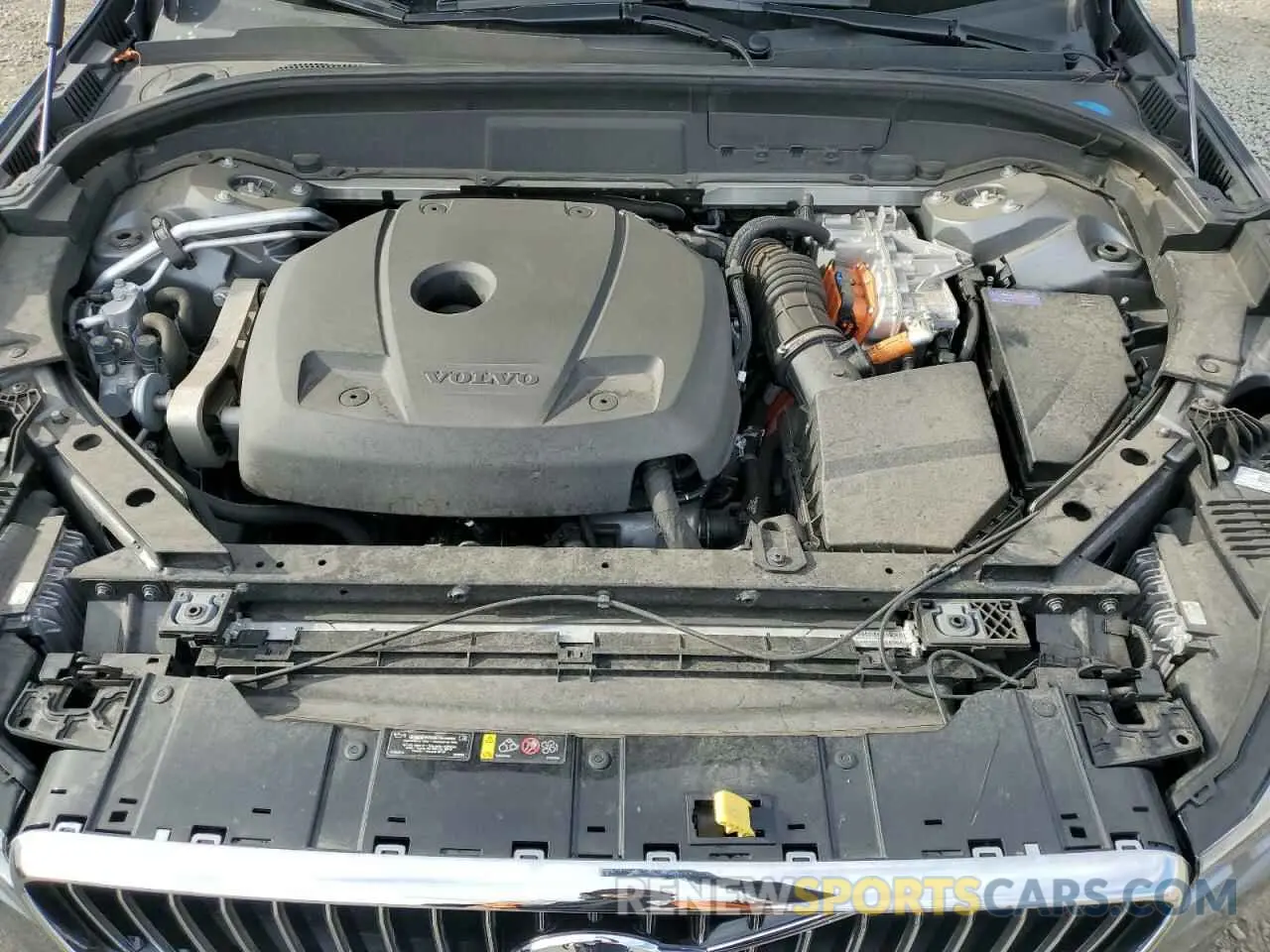 12 fotografías del automóvil dañado YV4BR0DL7M1841569 VOLVO XC60 T8 RE 2021