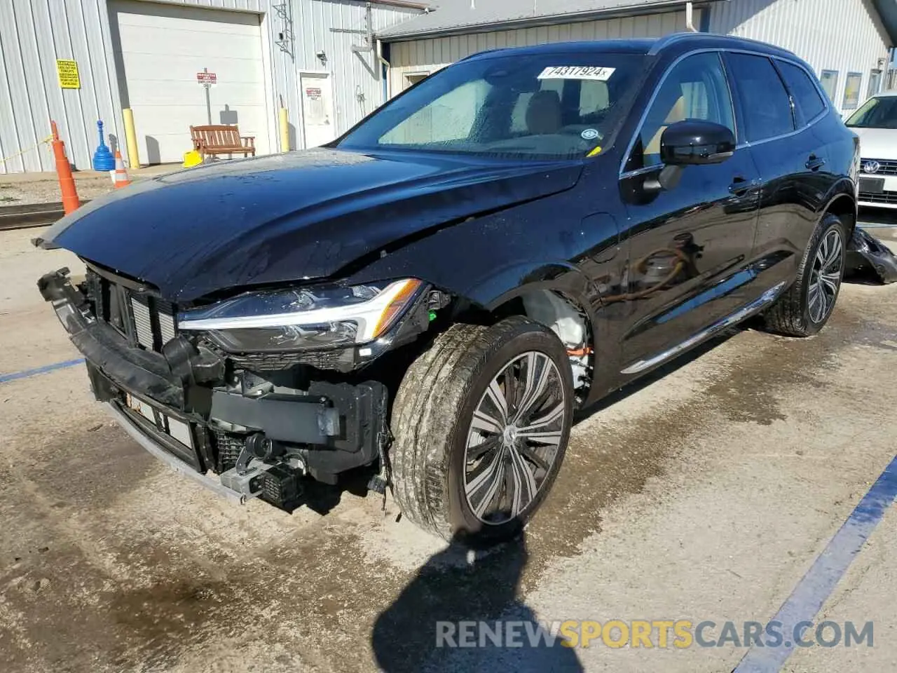 1 fotografías del automóvil dañado YV4BR0DL9N1995539 VOLVO XC60 T8 RE 2022