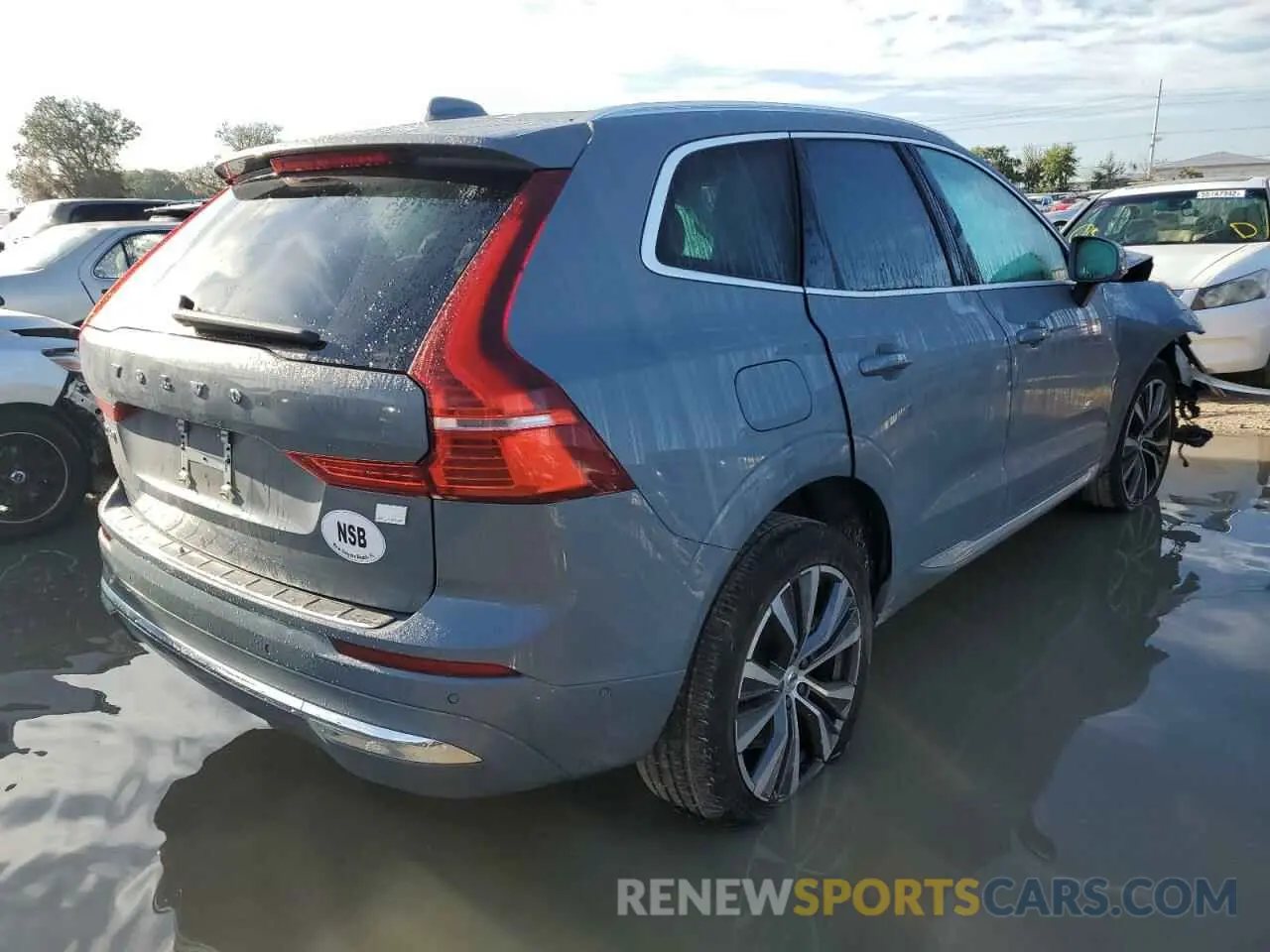 4 fotografías del automóvil dañado YV4BR0DZ7N1941967 VOLVO XC60 T8 RE 2022
