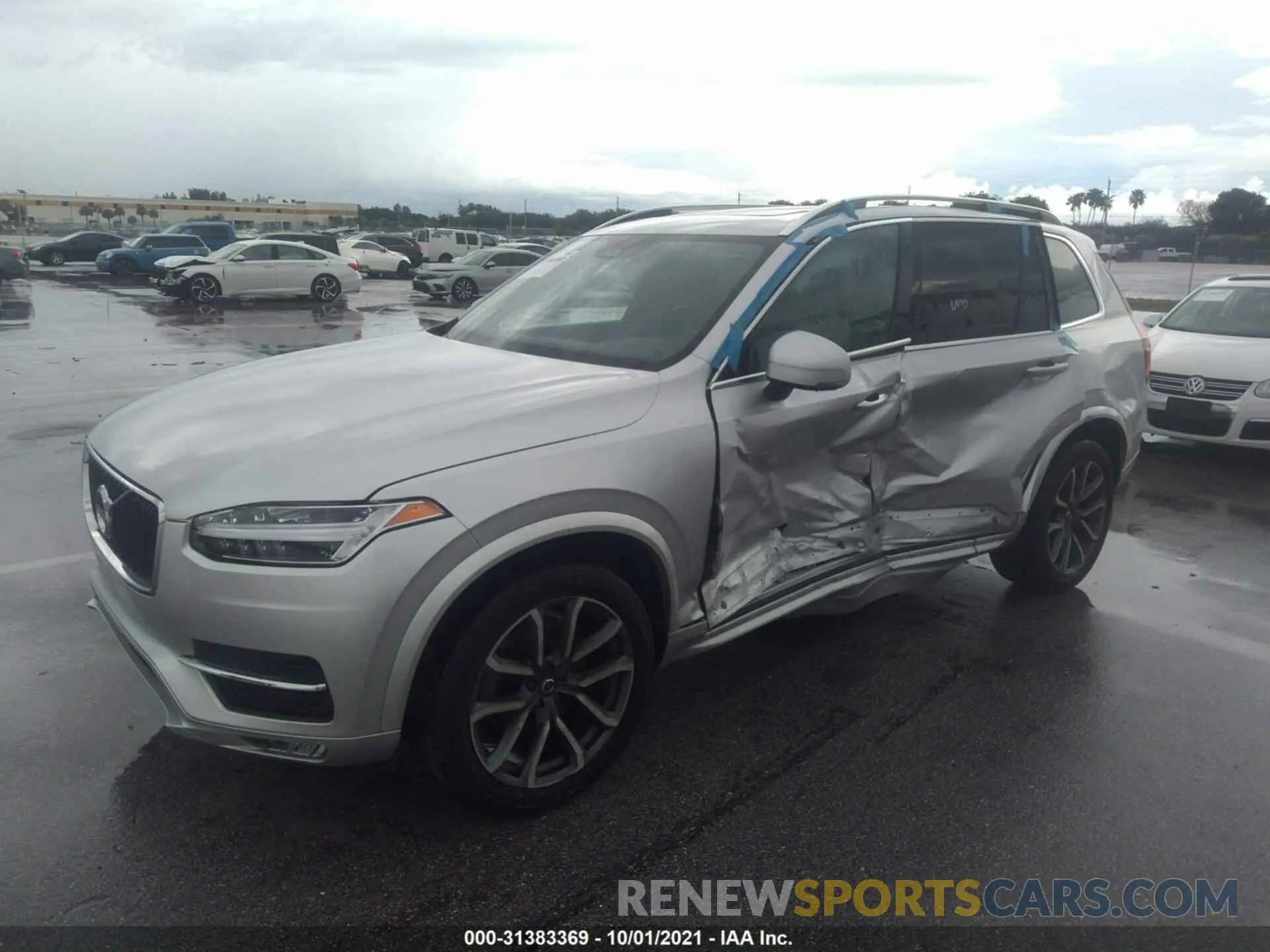 2 fotografías del automóvil dañado YV4102CK2K1506534 VOLVO XC90 2019