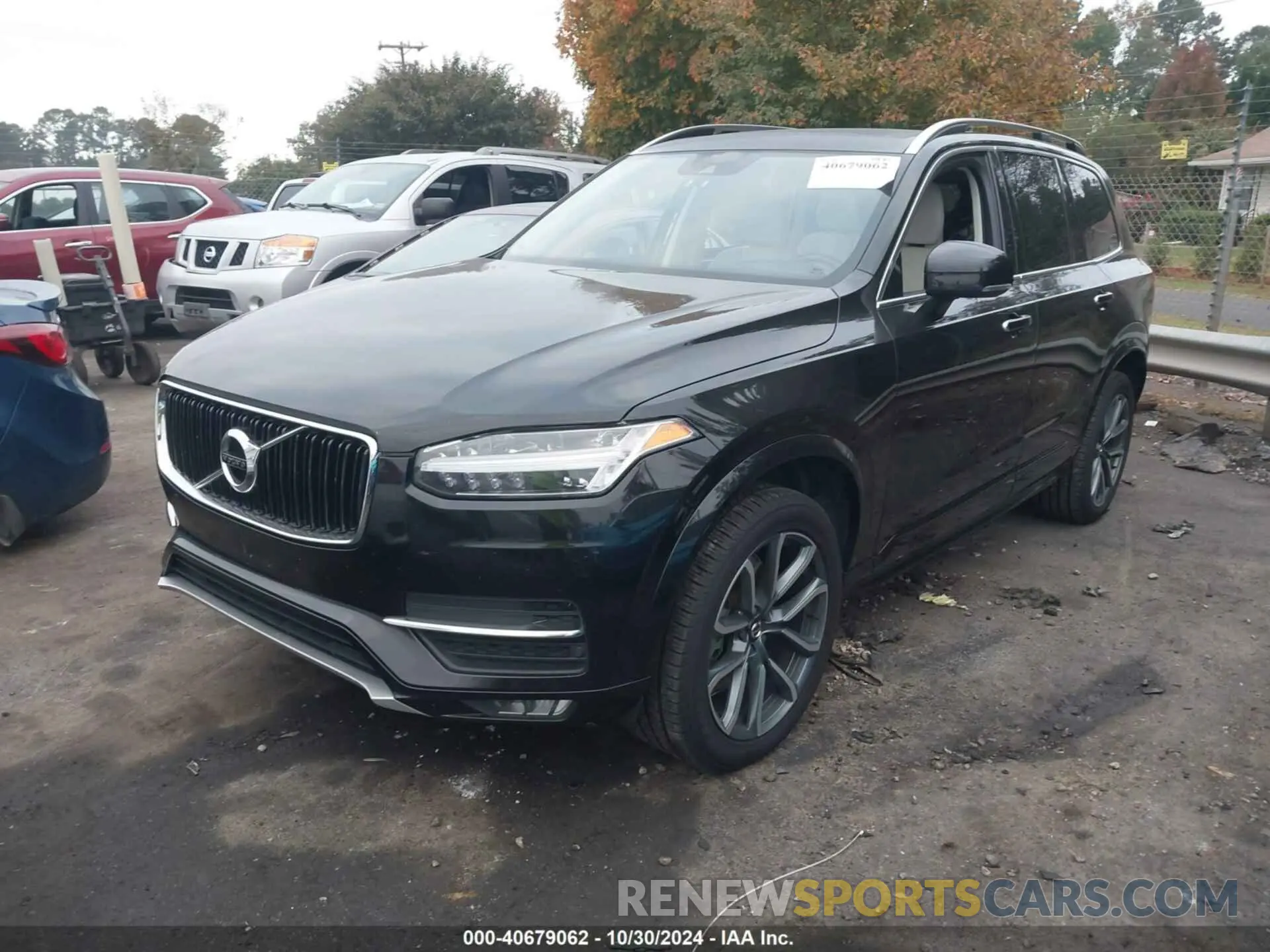 2 fotografías del automóvil dañado YV4102CK4K1479921 VOLVO XC90 2019