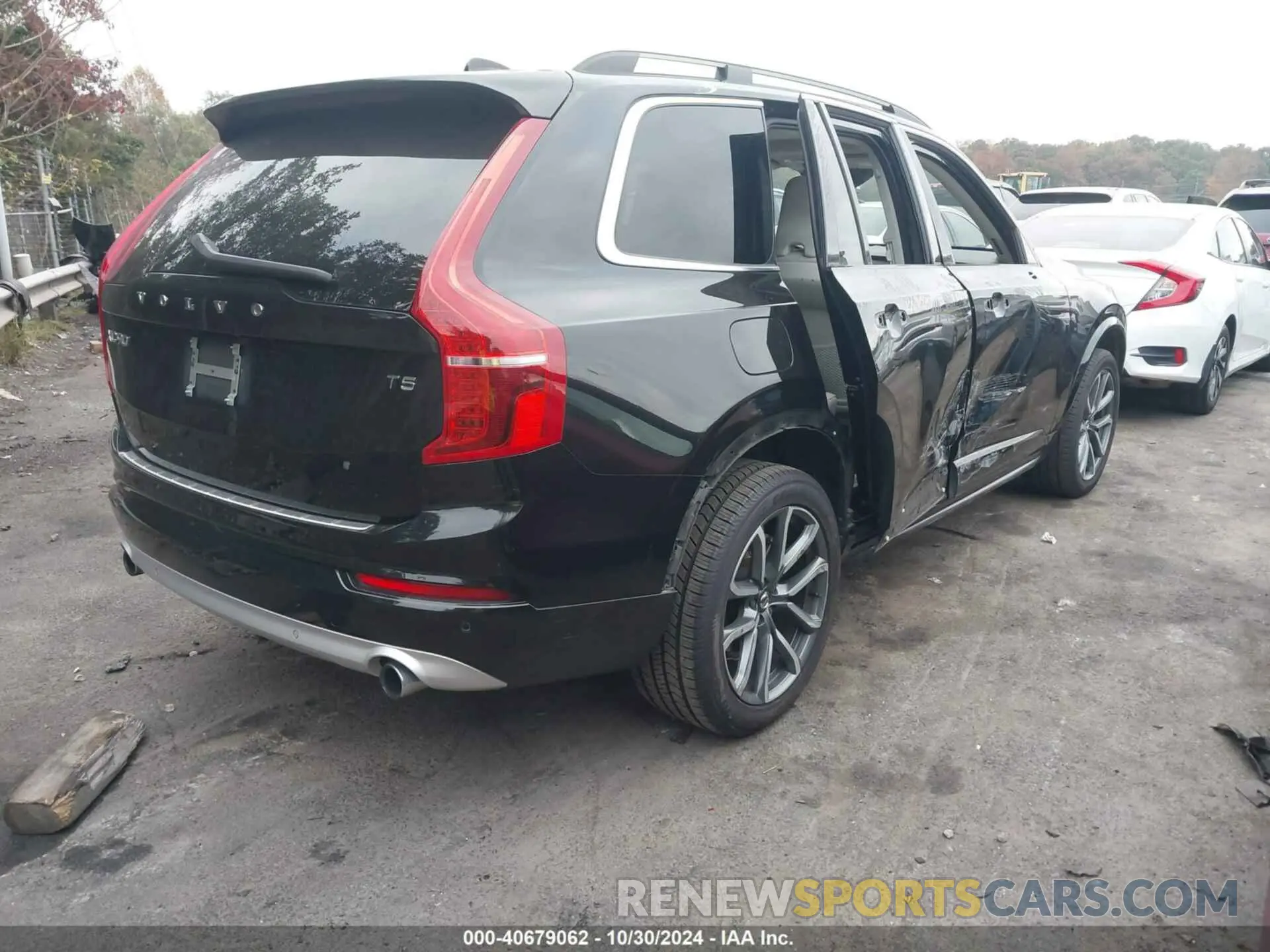 4 fotografías del automóvil dañado YV4102CK4K1479921 VOLVO XC90 2019