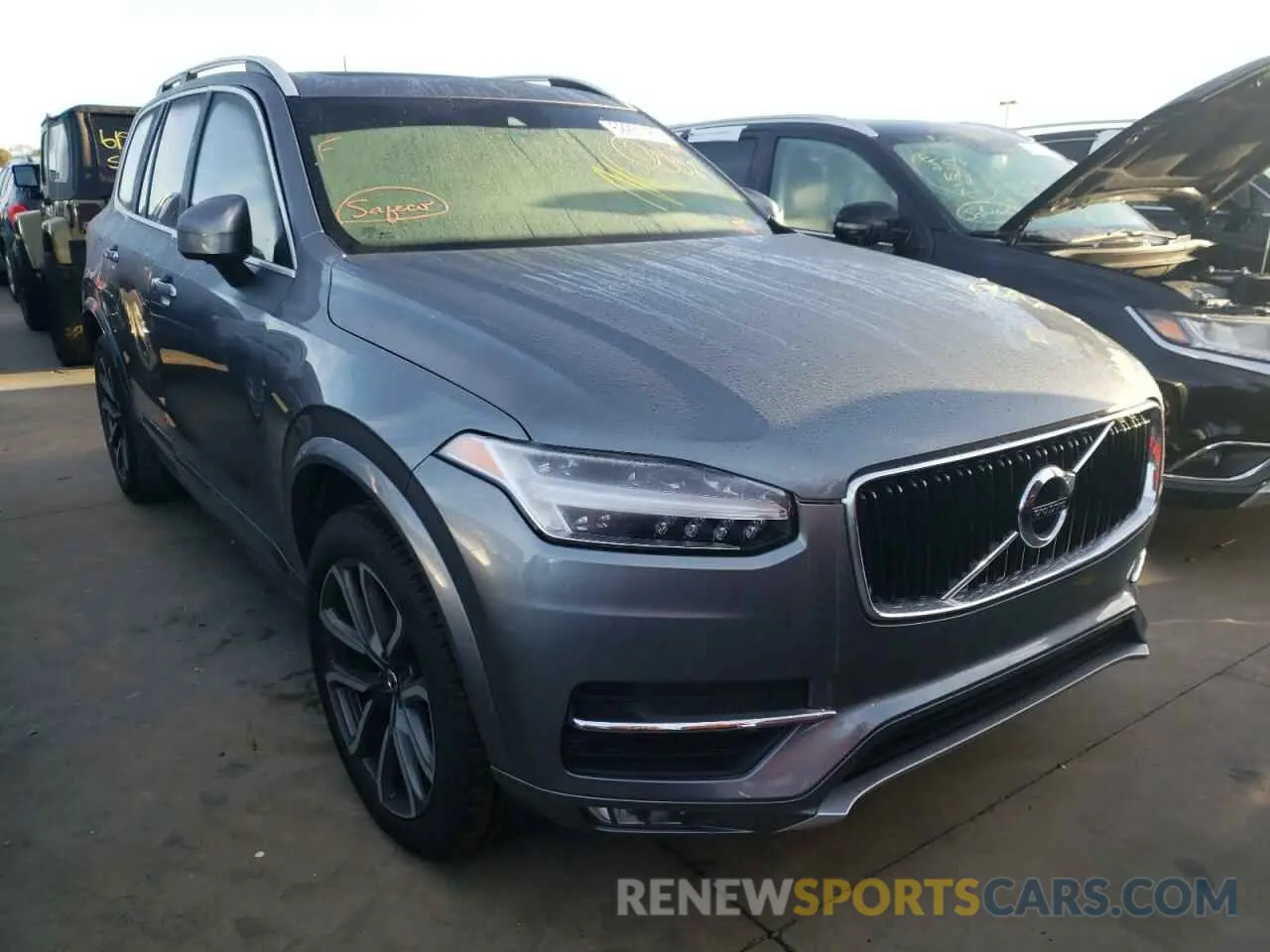 1 fotografías del automóvil dañado YV4102CK8K1504416 VOLVO XC90 2019