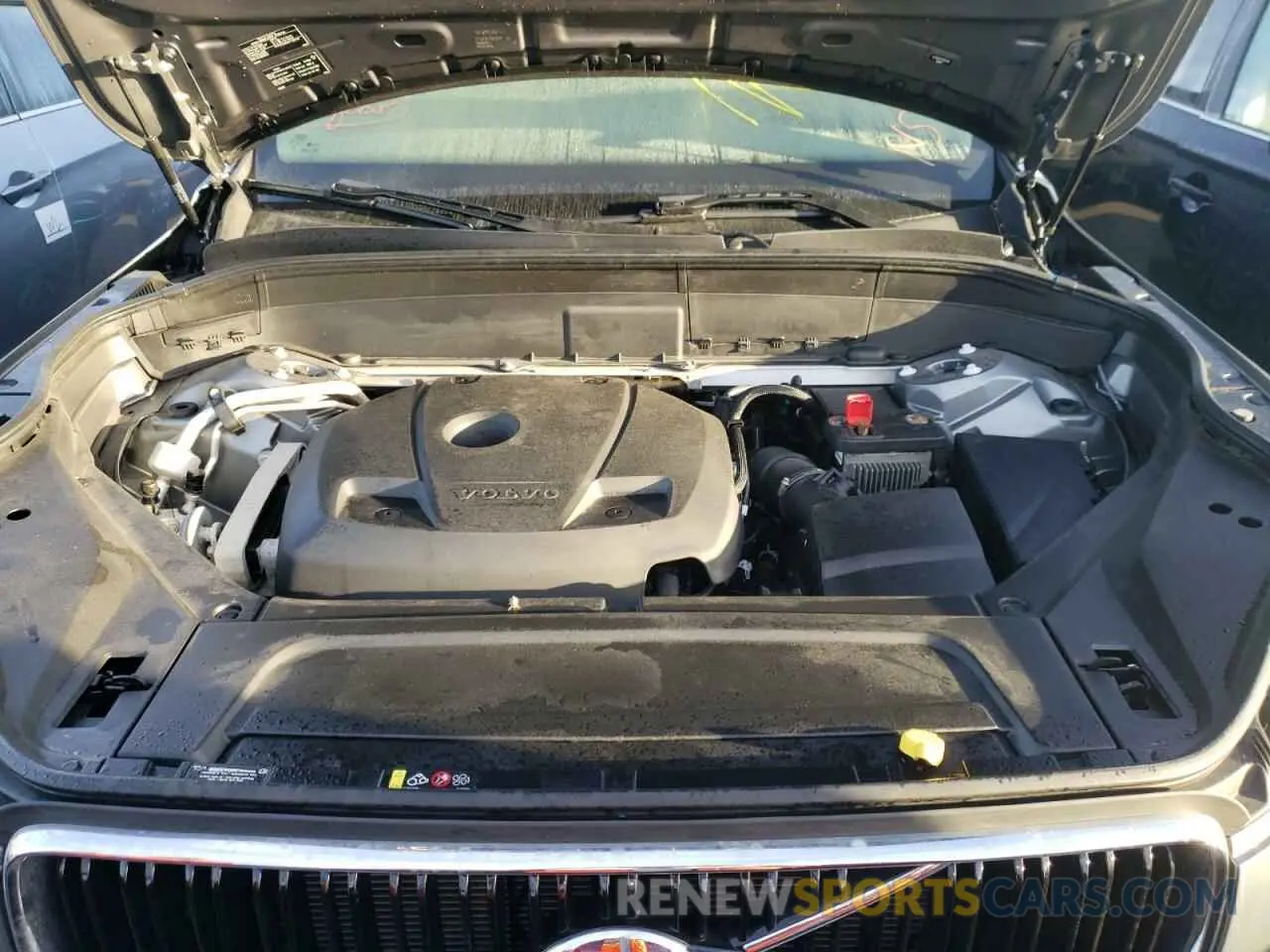 7 fotografías del automóvil dañado YV4102CK8K1504416 VOLVO XC90 2019