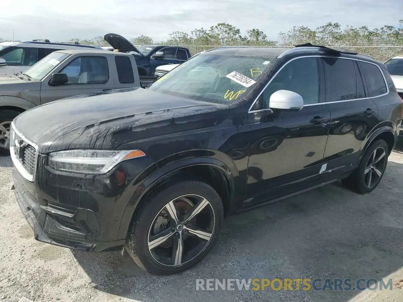 1 fotografías del automóvil dañado YV4102CM3K1460665 VOLVO XC90 2019