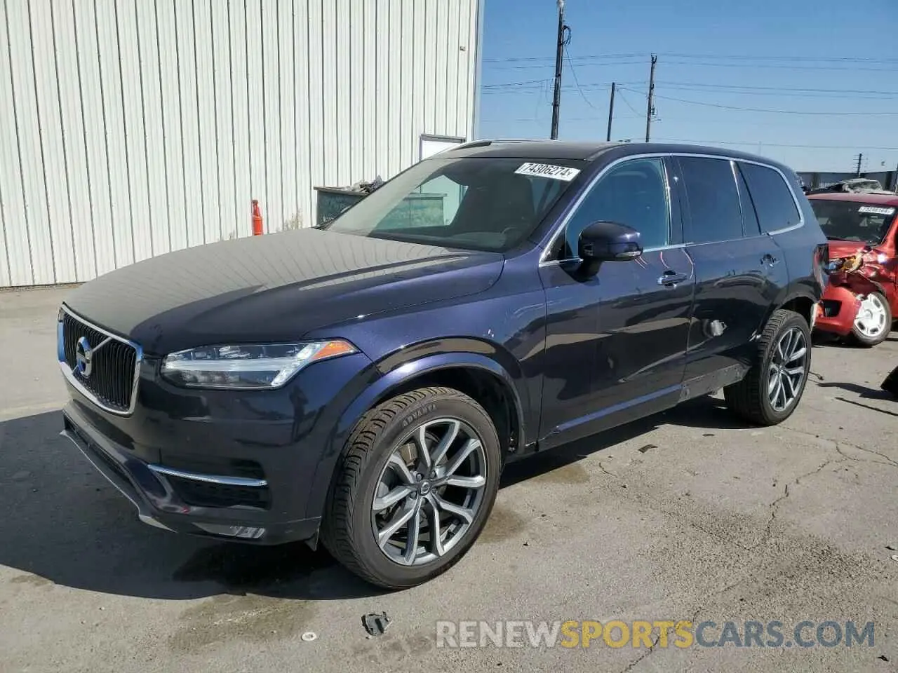 1 fotografías del automóvil dañado YV4102PK8K1485926 VOLVO XC90 2019