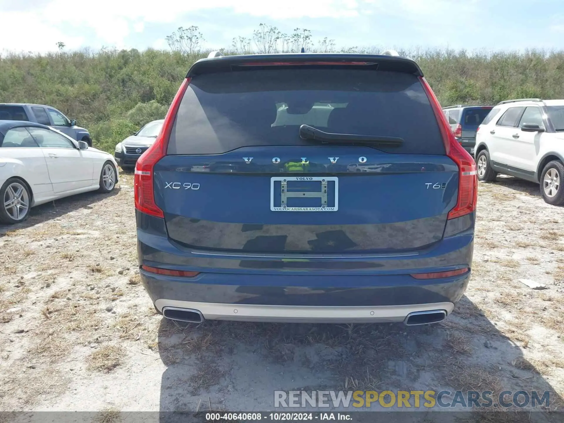 16 fotografías del automóvil dañado YV4A22PK0K1496557 VOLVO XC90 2019