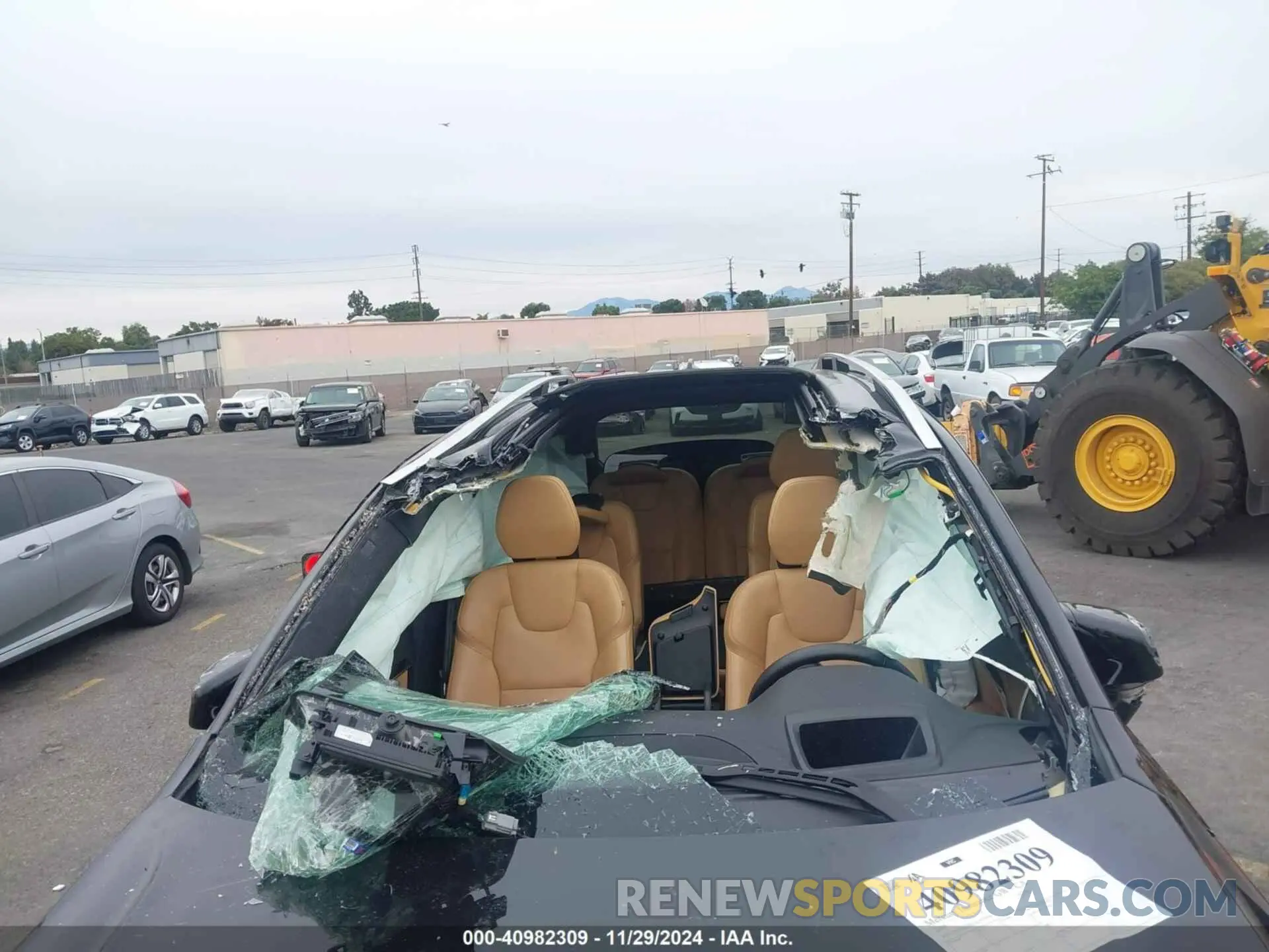 6 fotografías del automóvil dañado YV4A22PK1K1479394 VOLVO XC90 2019