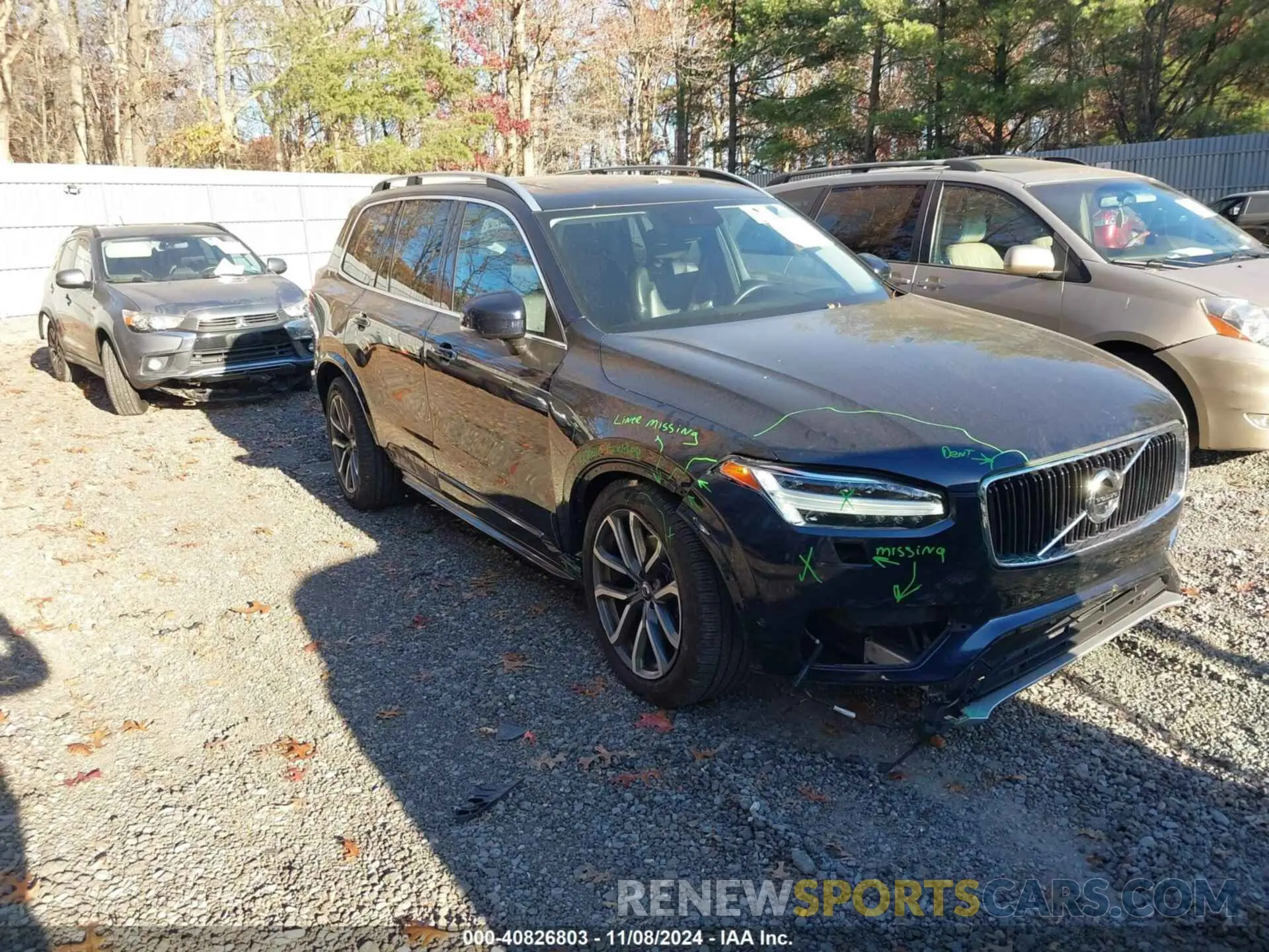 1 fotografías del automóvil dañado YV4A22PK4K1499428 VOLVO XC90 2019