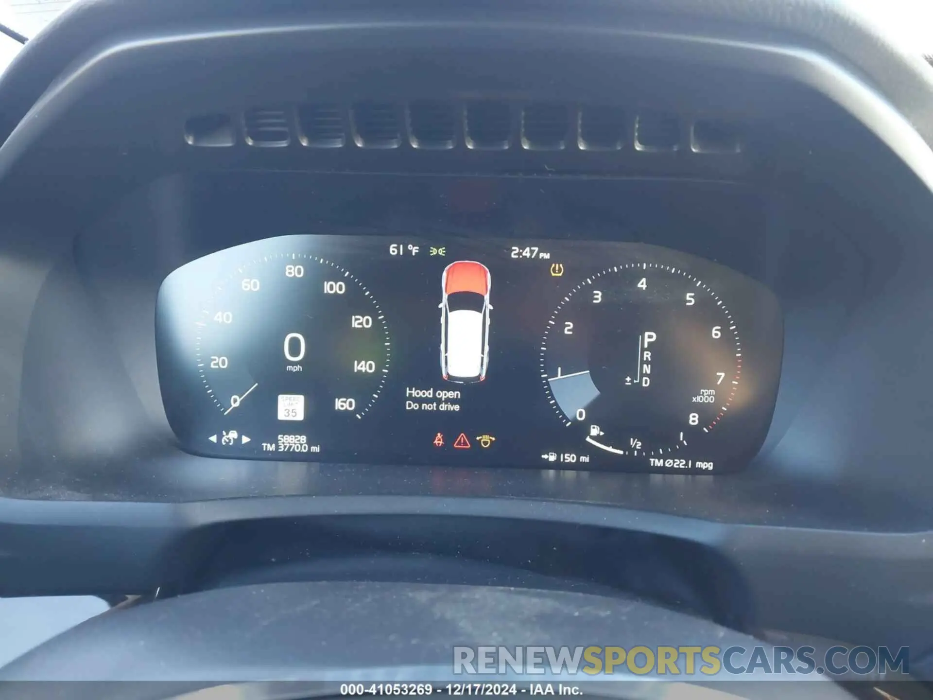 7 fotografías del automóvil dañado YV4A22PK6K1495557 VOLVO XC90 2019