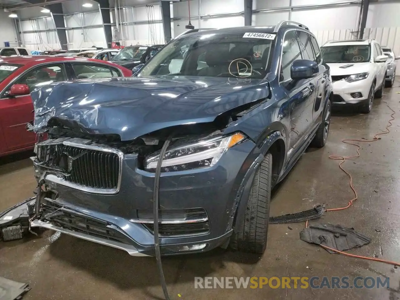 2 fotografías del automóvil dañado YV4A22PK7K1492909 VOLVO XC90 2019