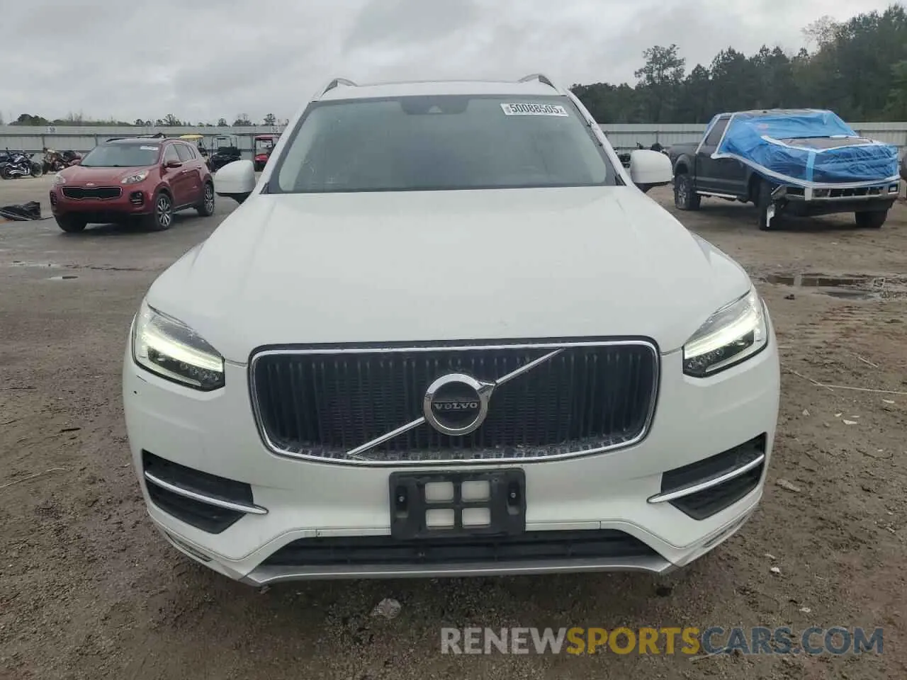 5 fotografías del automóvil dañado YV4A22PK8K1448997 VOLVO XC90 2019