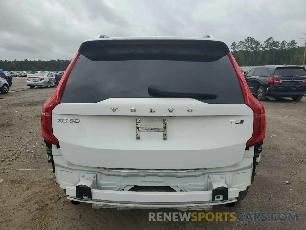6 fotografías del automóvil dañado YV4A22PK8K1448997 VOLVO XC90 2019