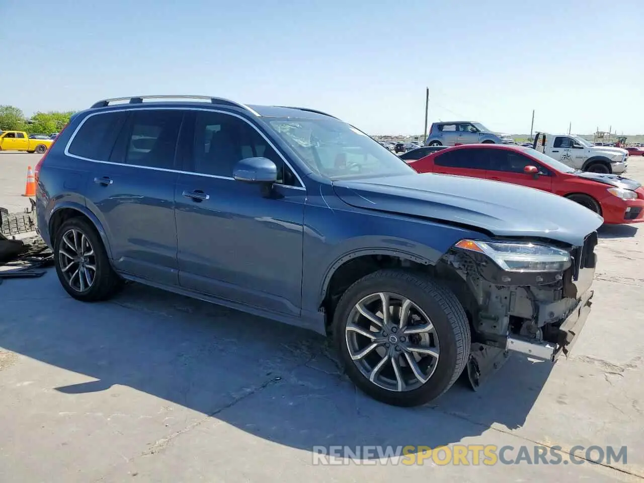 4 fotografías del automóvil dañado YV4A22PK9K1508804 VOLVO XC90 2019