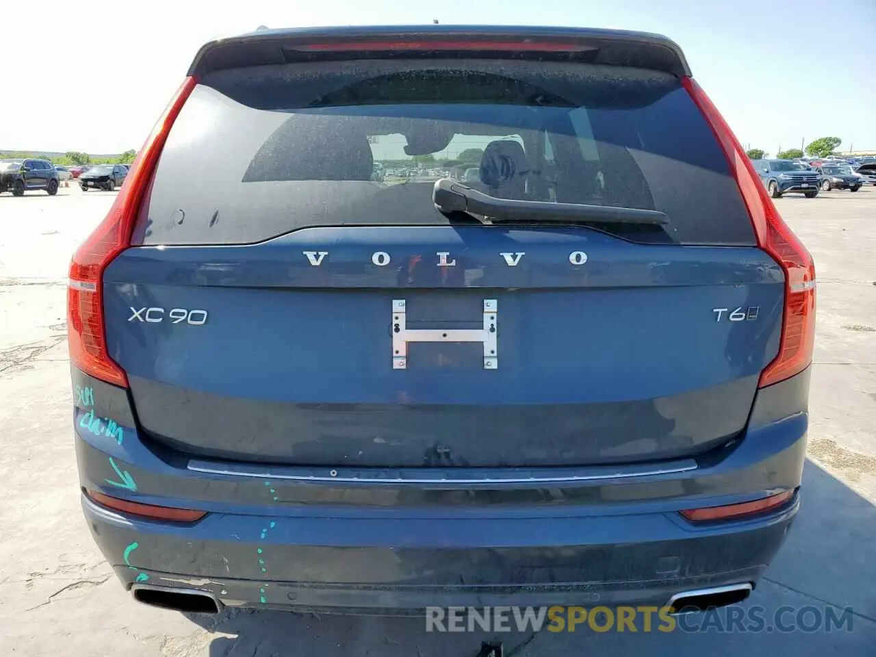 6 fotografías del automóvil dañado YV4A22PK9K1508804 VOLVO XC90 2019