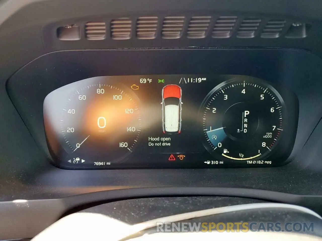 9 fotografías del automóvil dañado YV4A22PK9K1508804 VOLVO XC90 2019