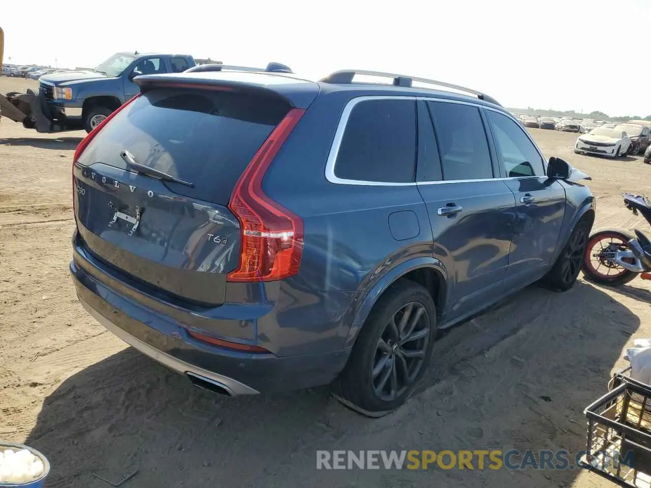 3 fotografías del automóvil dañado YV4A22PKXK1417105 VOLVO XC90 2019