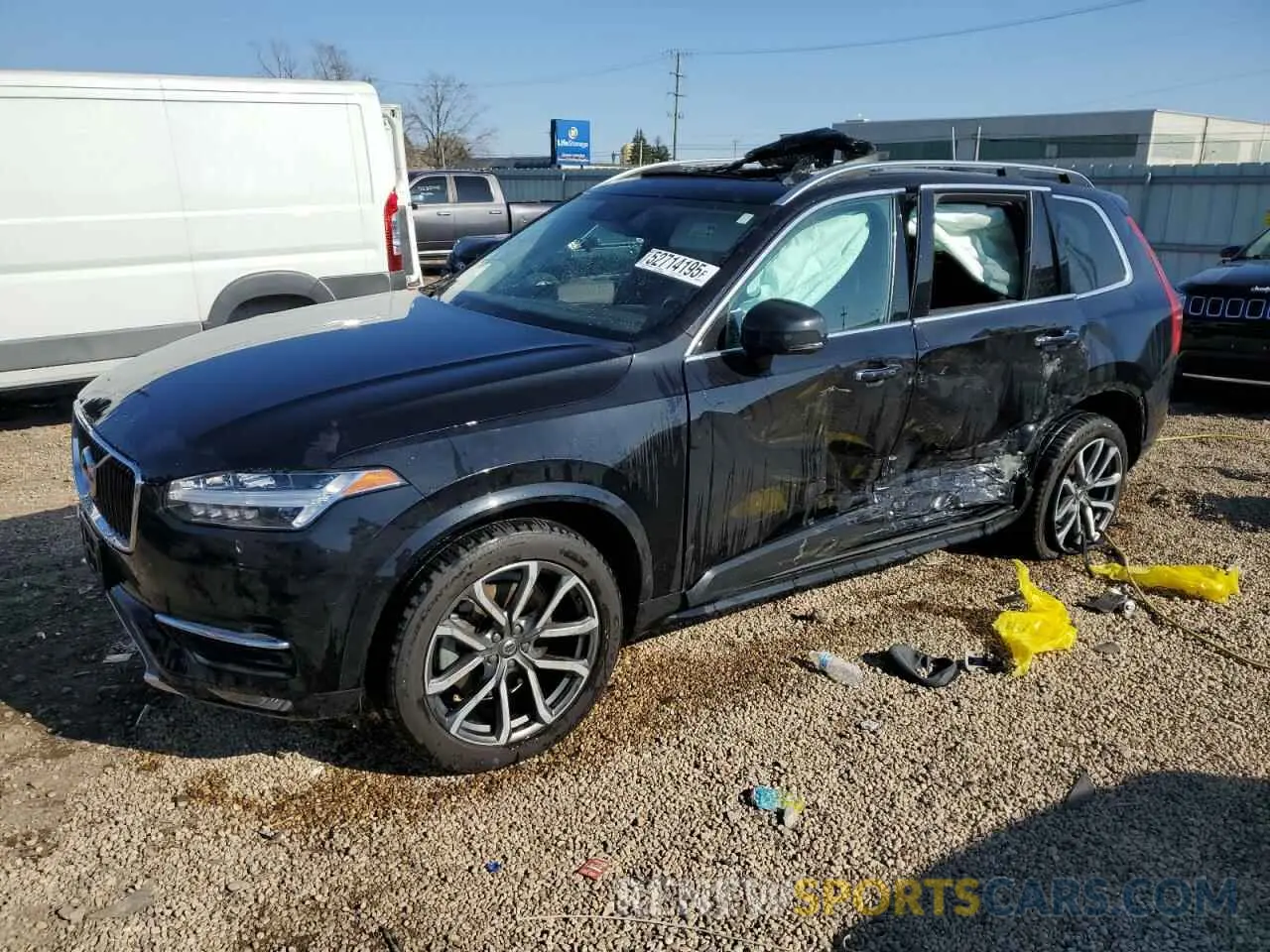 1 fotografías del automóvil dañado YV4A22PKXK1492192 VOLVO XC90 2019
