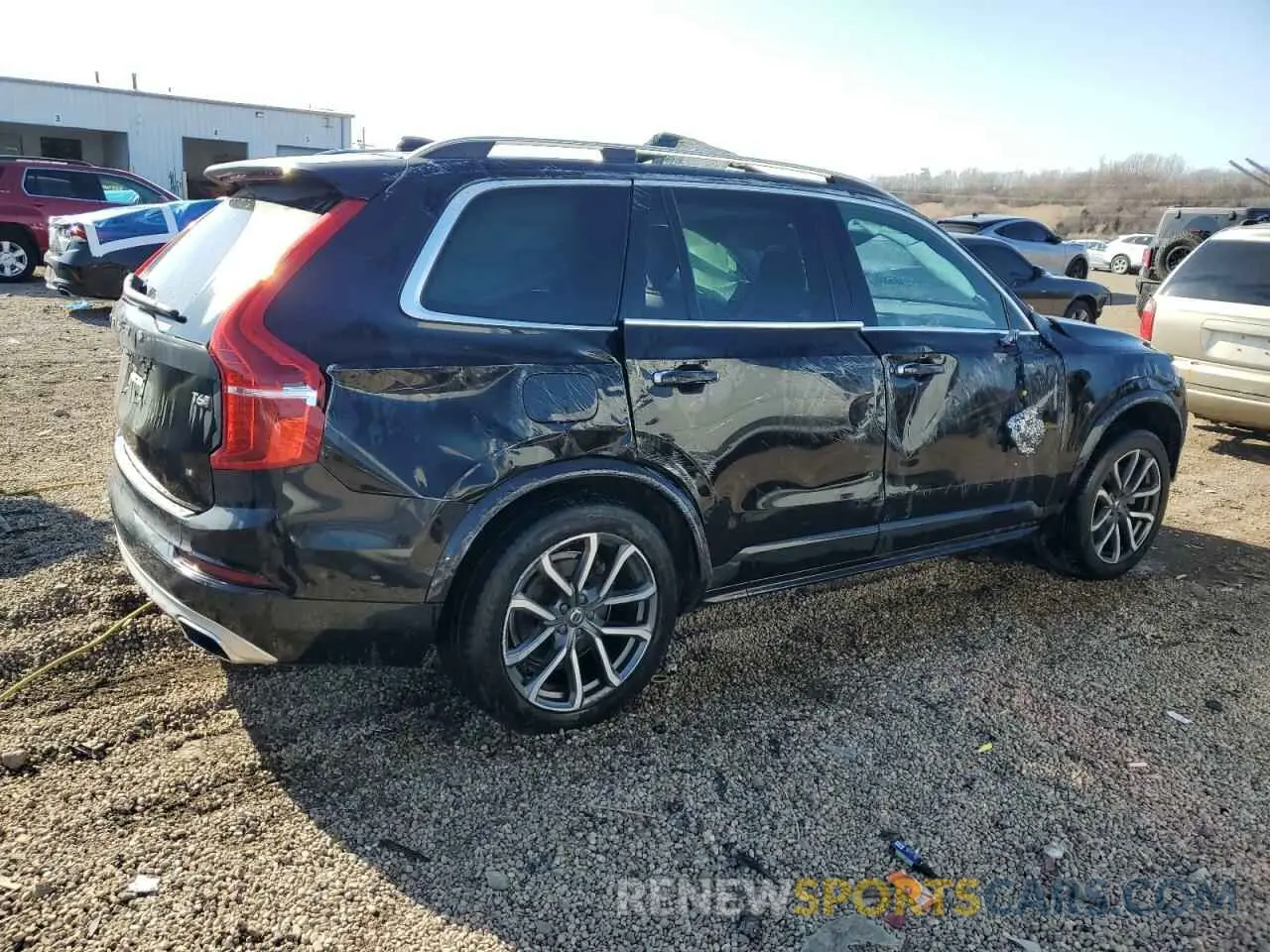 3 fotografías del automóvil dañado YV4A22PKXK1492192 VOLVO XC90 2019