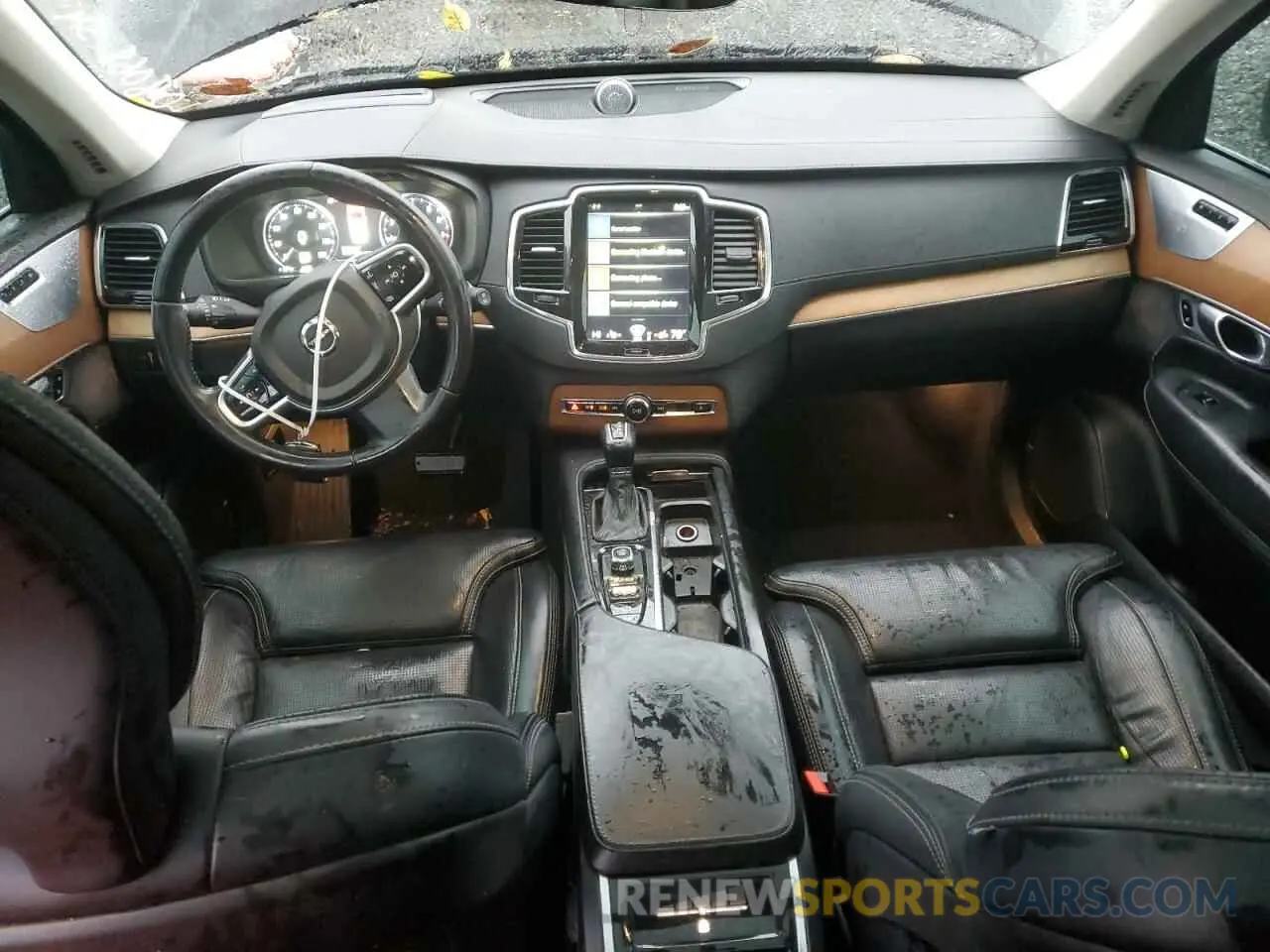 8 fotografías del automóvil dañado YV4A22PL1K1416059 VOLVO XC90 2019