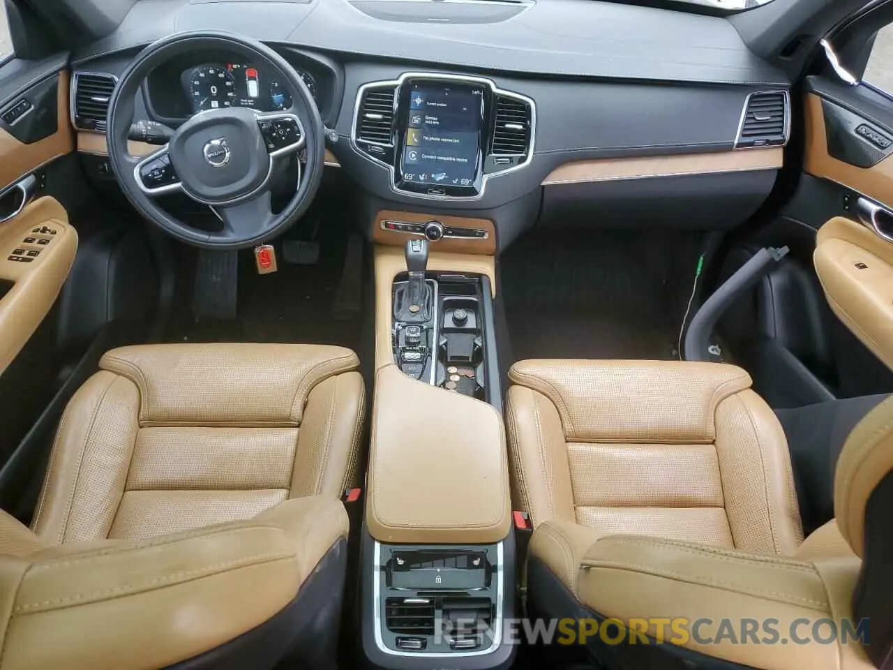 8 fotografías del automóvil dañado YV4A22PL2K1499596 VOLVO XC90 2019
