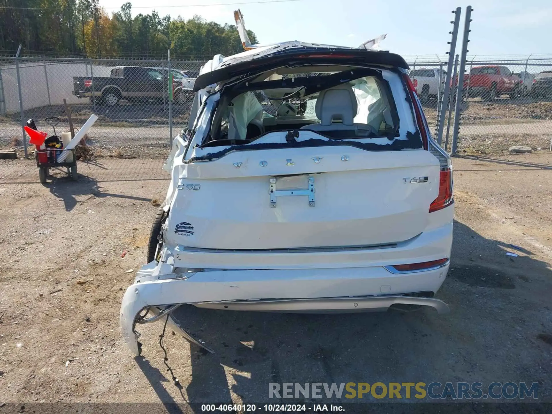 16 fotografías del automóvil dañado YV4A22PL3K1497663 VOLVO XC90 2019