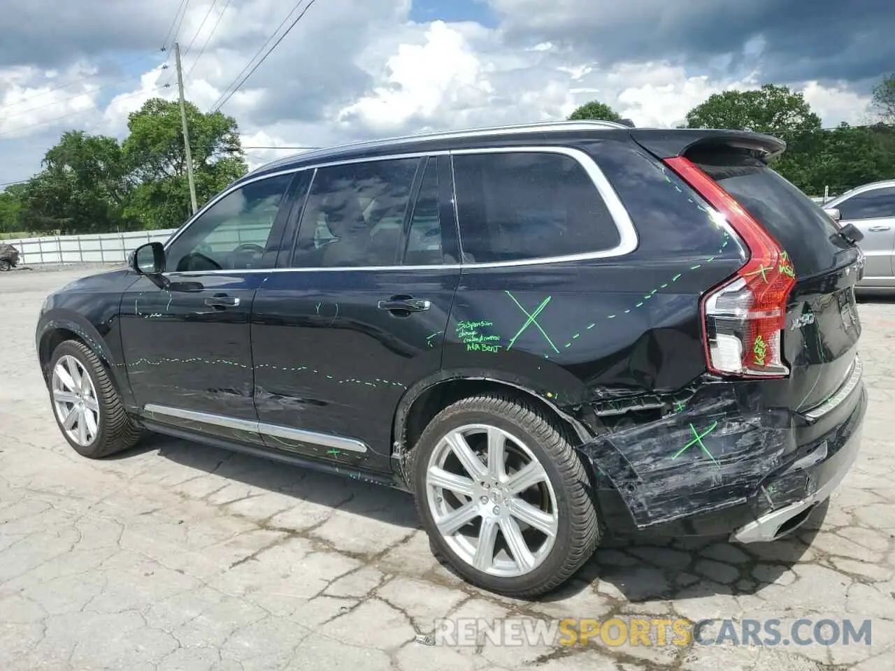 2 fotografías del automóvil dañado YV4A22PL3K1506121 VOLVO XC90 2019