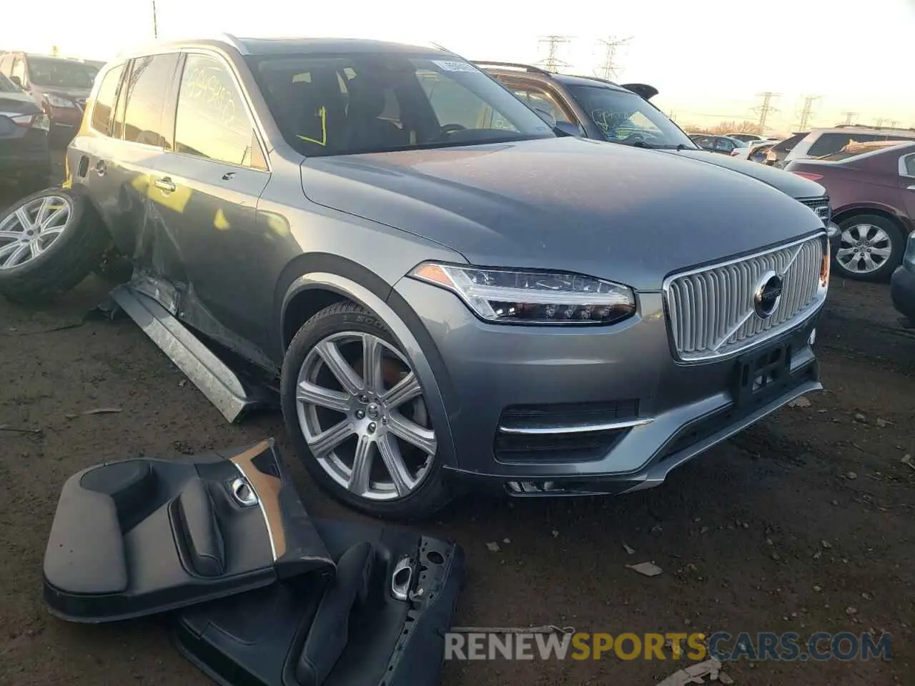 1 fotografías del automóvil dañado YV4A22PL3K1507561 VOLVO XC90 2019