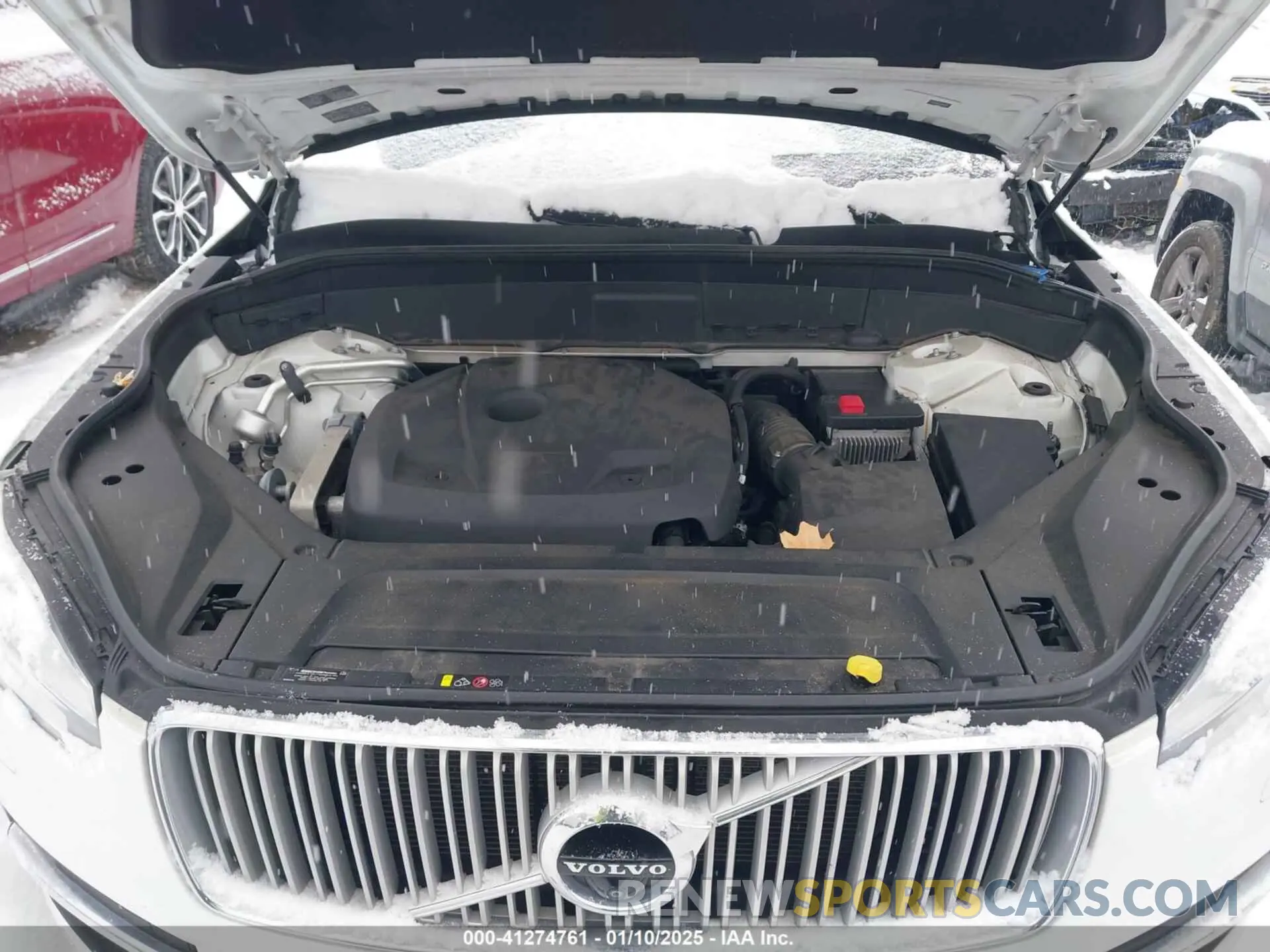 10 fotografías del automóvil dañado YV4A22PL7K1442407 VOLVO XC90 2019