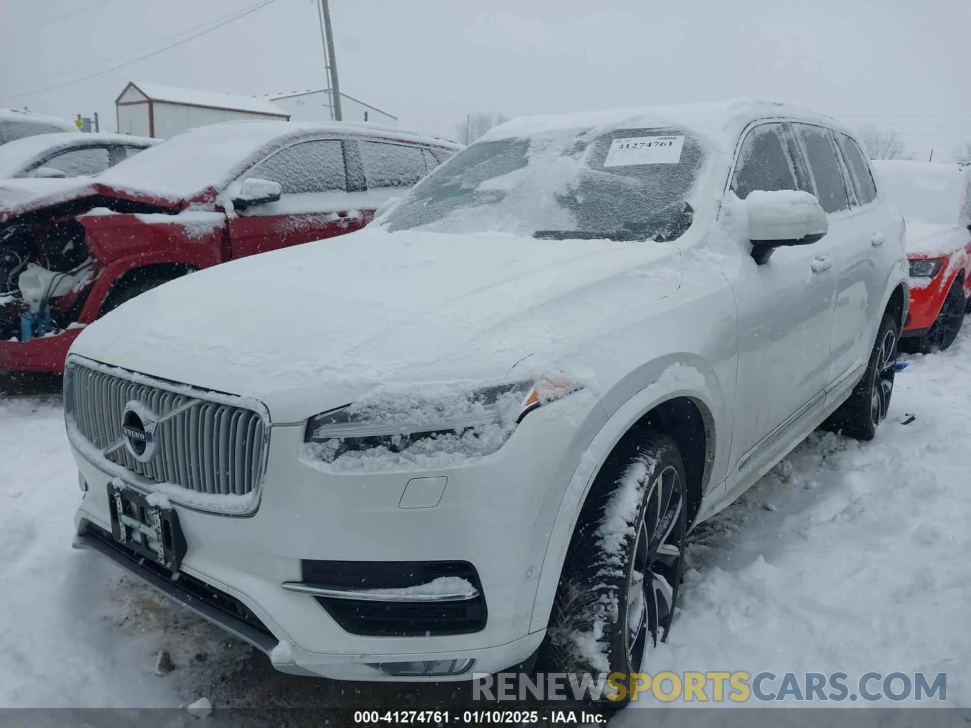 2 fotografías del automóvil dañado YV4A22PL7K1442407 VOLVO XC90 2019