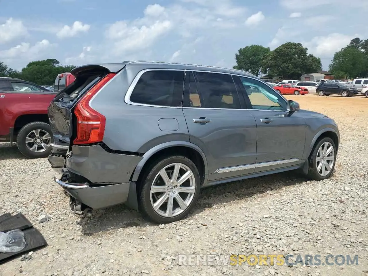 3 fotografías del automóvil dañado YV4A22PL7K1488013 VOLVO XC90 2019