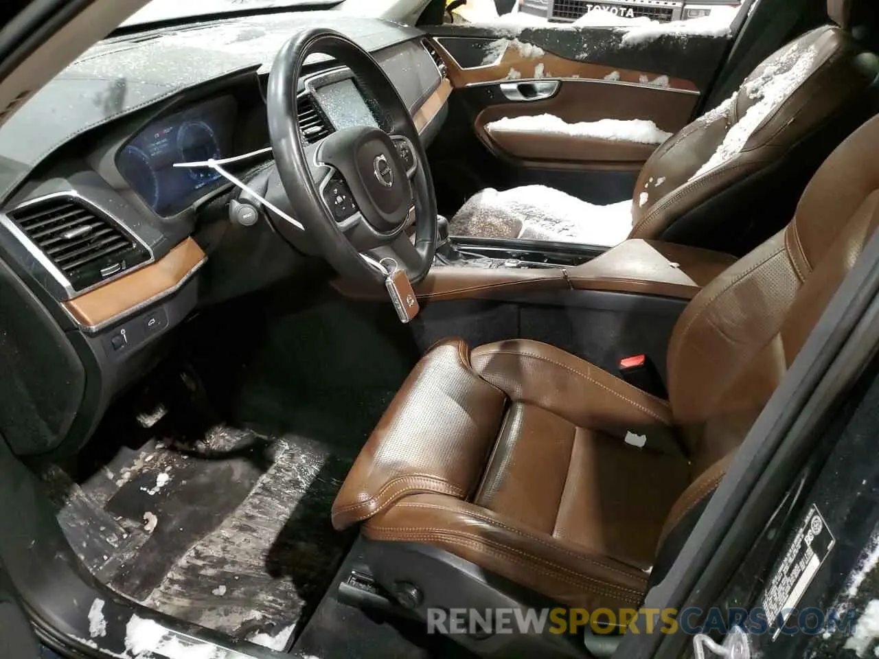 7 fotografías del automóvil dañado YV4A22PL8K1486688 VOLVO XC90 2019