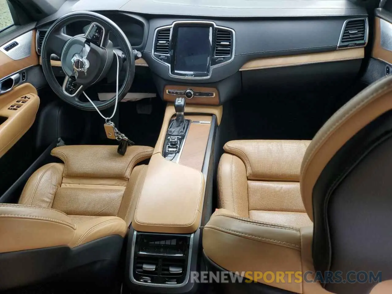 8 fotografías del automóvil dañado YV4A22PL9K1429741 VOLVO XC90 2019