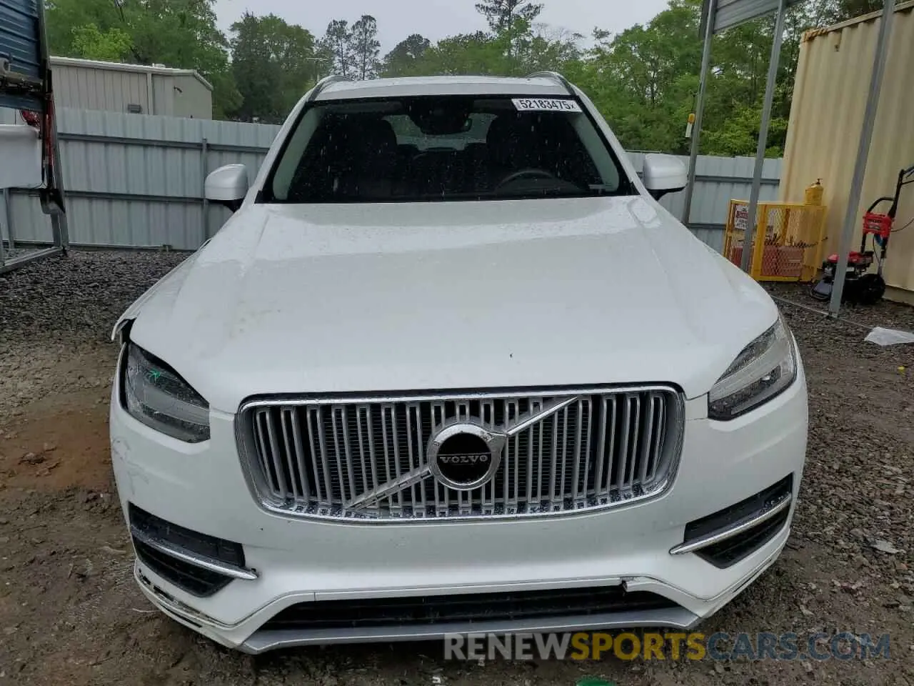 5 fotografías del automóvil dañado YV4A22PL9K1457703 VOLVO XC90 2019