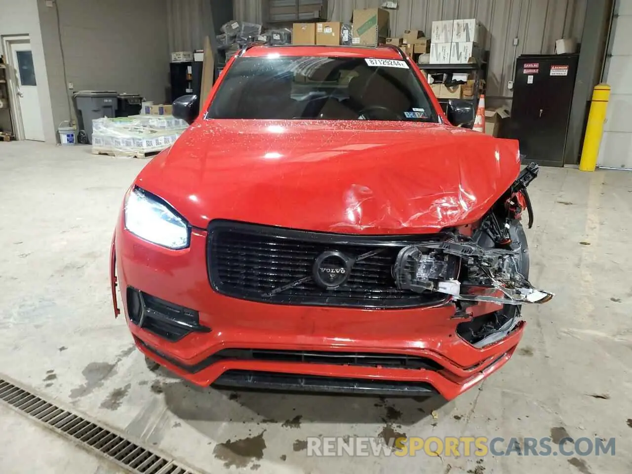 5 fotografías del automóvil dañado YV4A22PM6K1476699 VOLVO XC90 2019