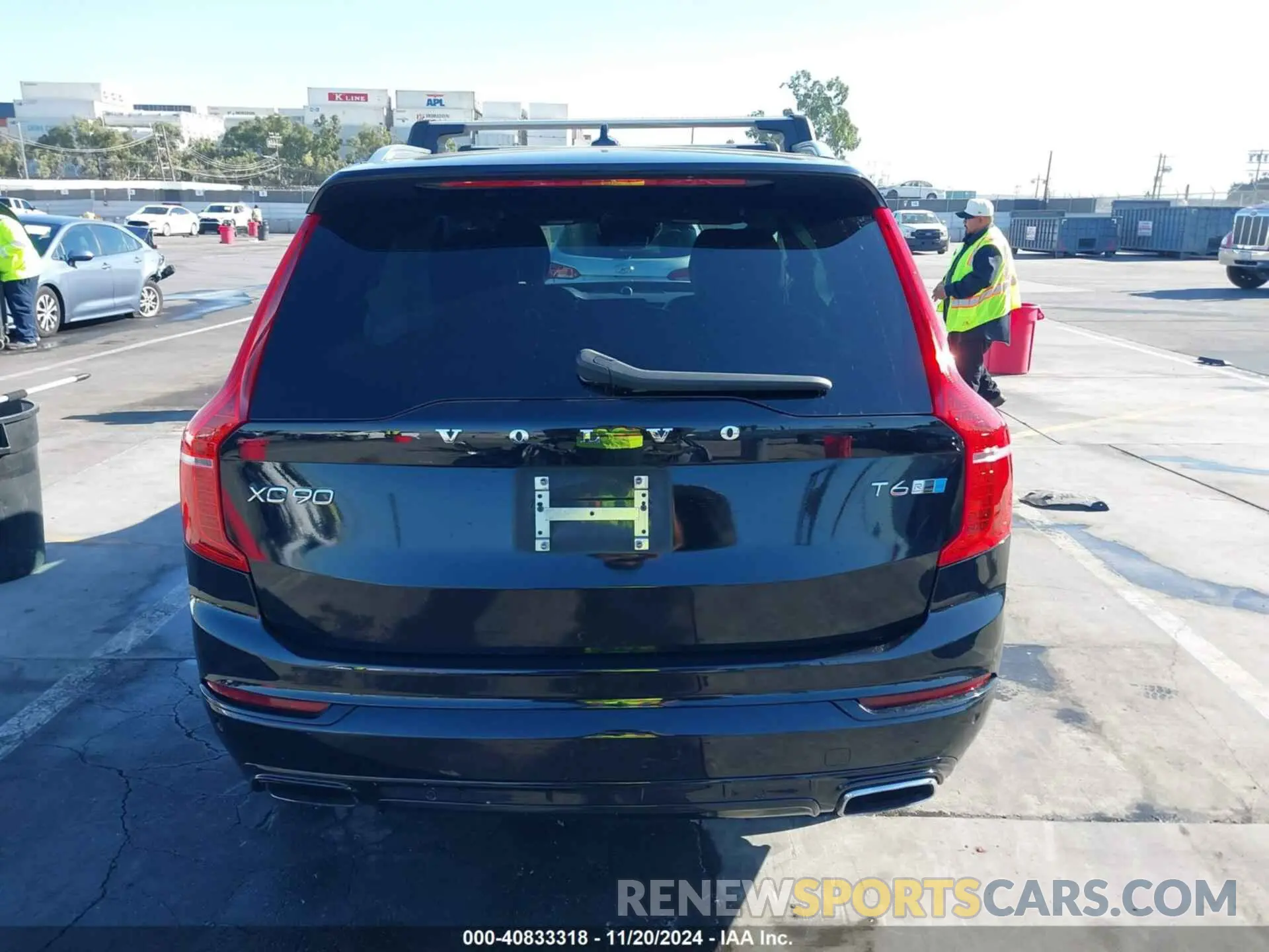16 fotografías del automóvil dañado YV4A22PM9K1443969 VOLVO XC90 2019