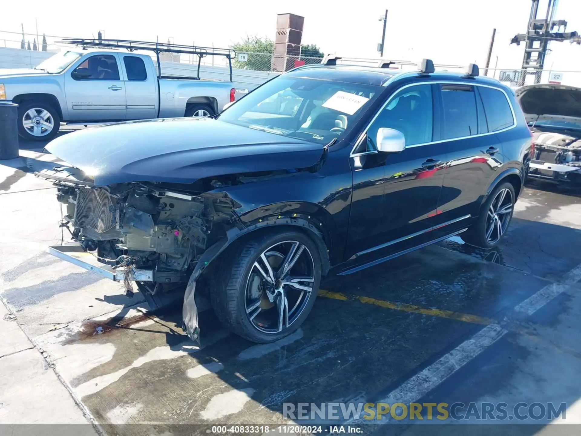 2 fotografías del automóvil dañado YV4A22PM9K1443969 VOLVO XC90 2019