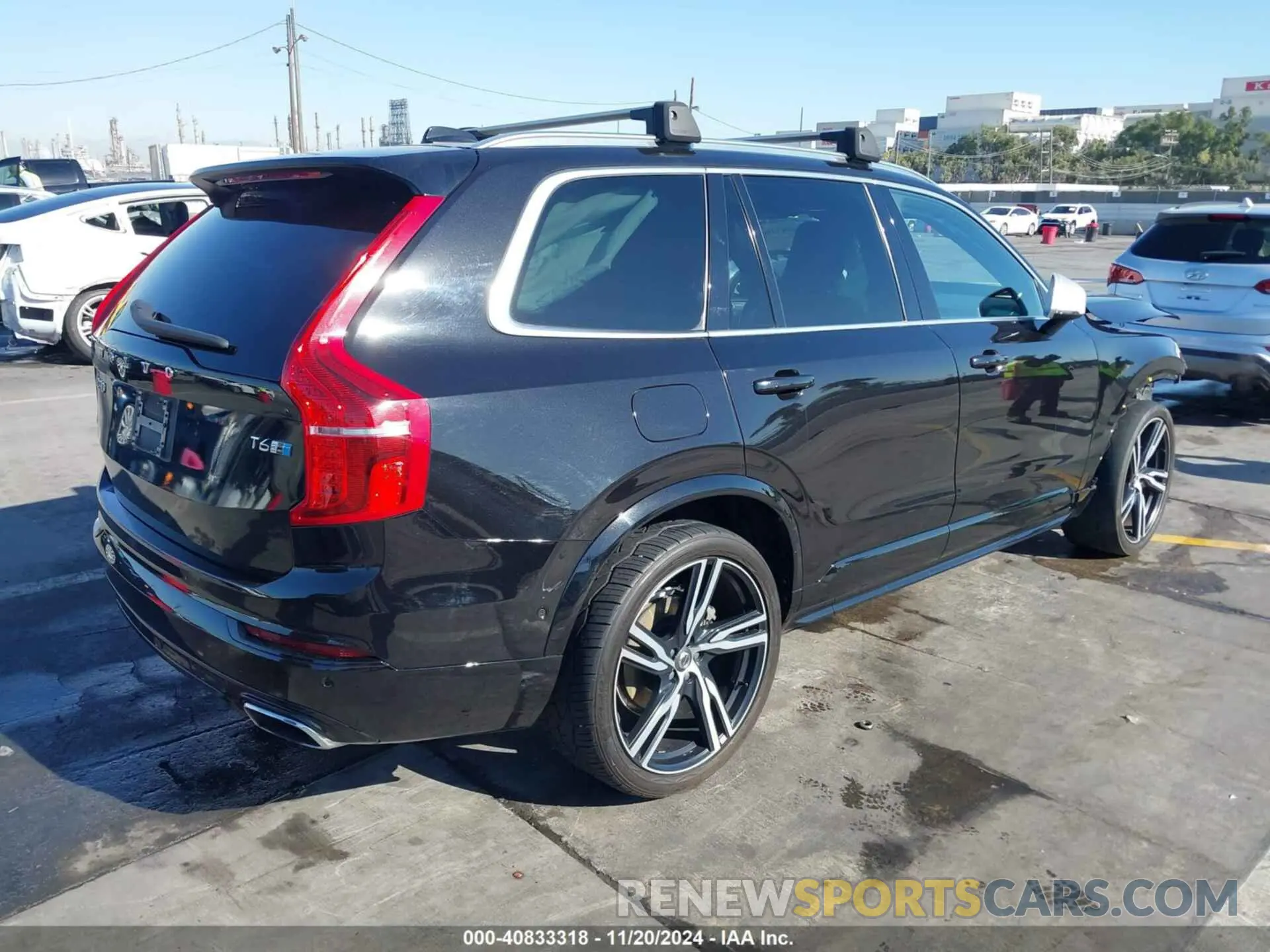 4 fotografías del automóvil dañado YV4A22PM9K1443969 VOLVO XC90 2019
