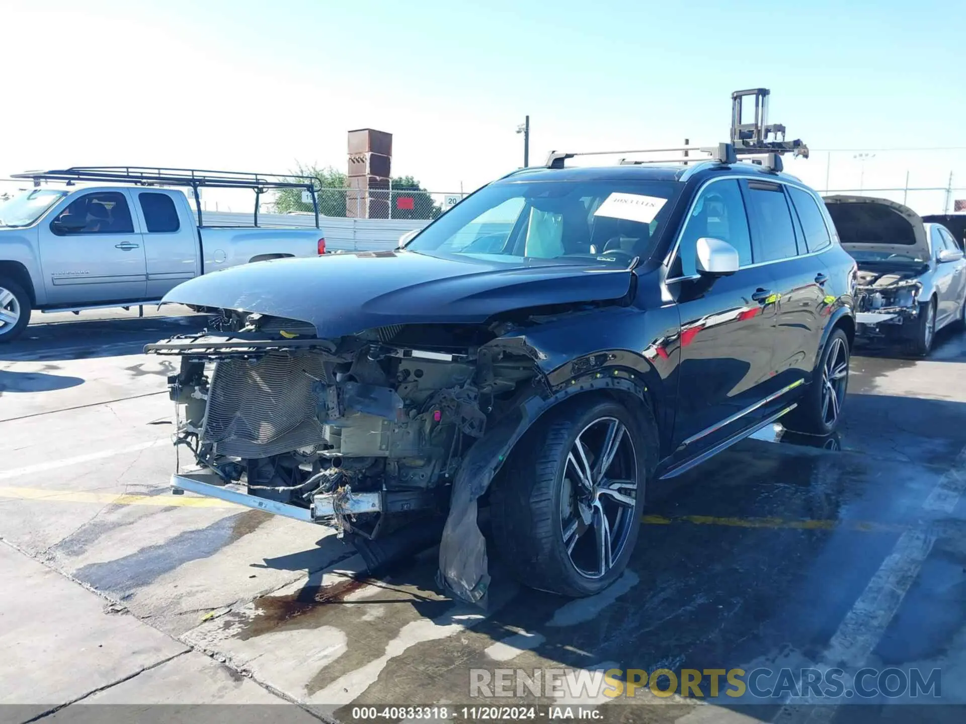 6 fotografías del automóvil dañado YV4A22PM9K1443969 VOLVO XC90 2019