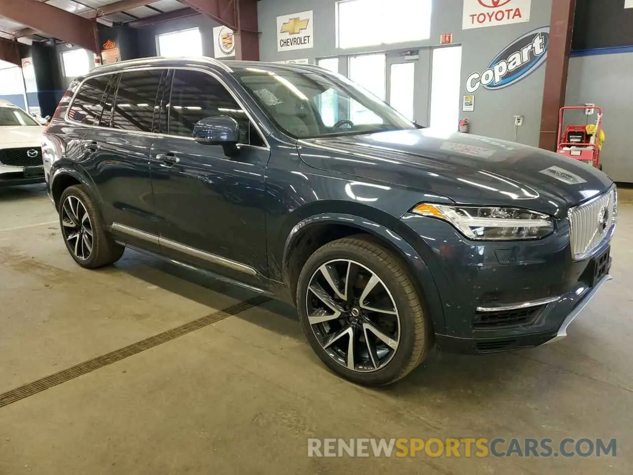4 fotografías del automóvil dañado YV4BR0CL9K1444041 VOLVO XC90 2019