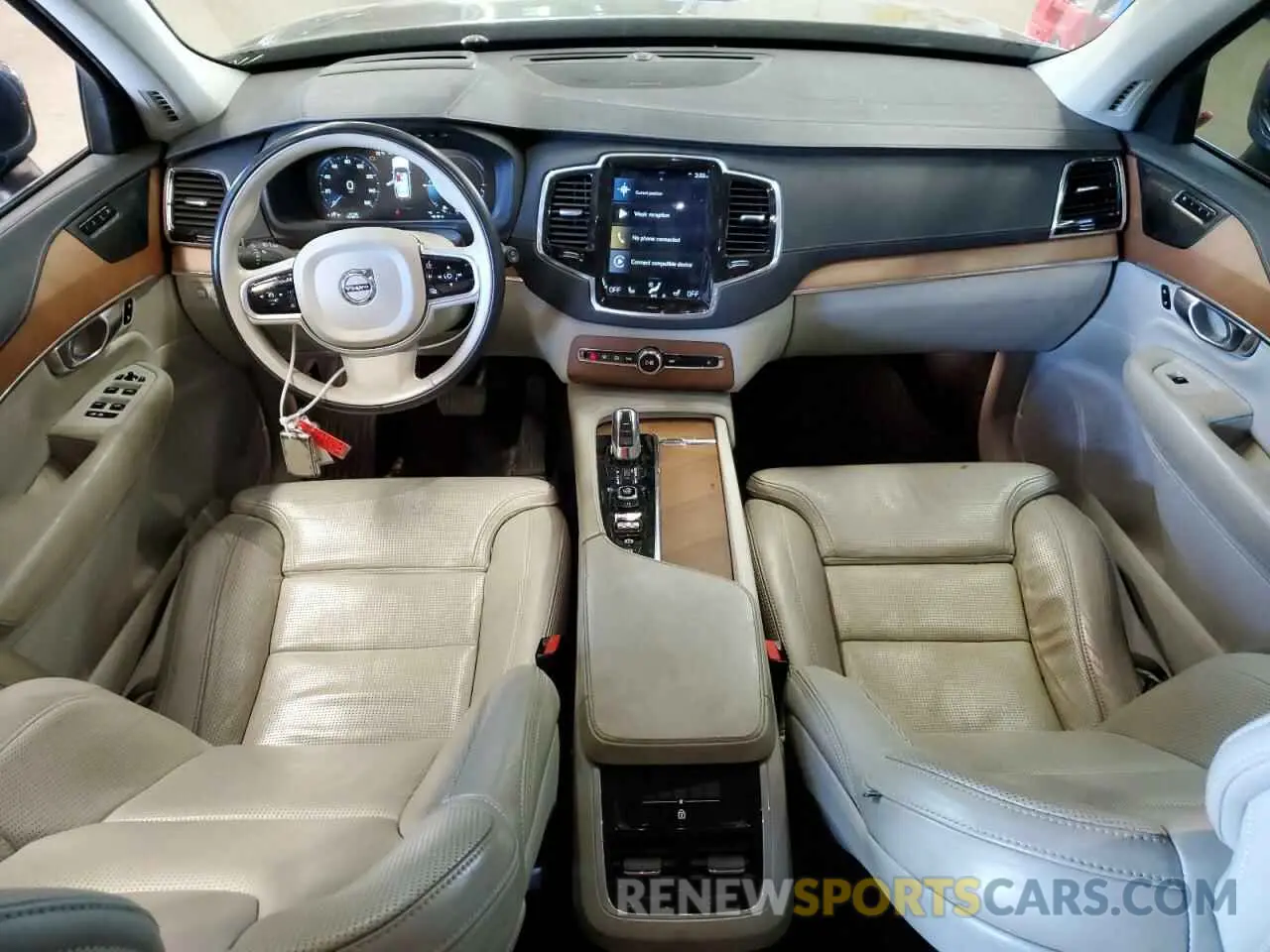 8 fotografías del automóvil dañado YV4BR0CL9K1444041 VOLVO XC90 2019
