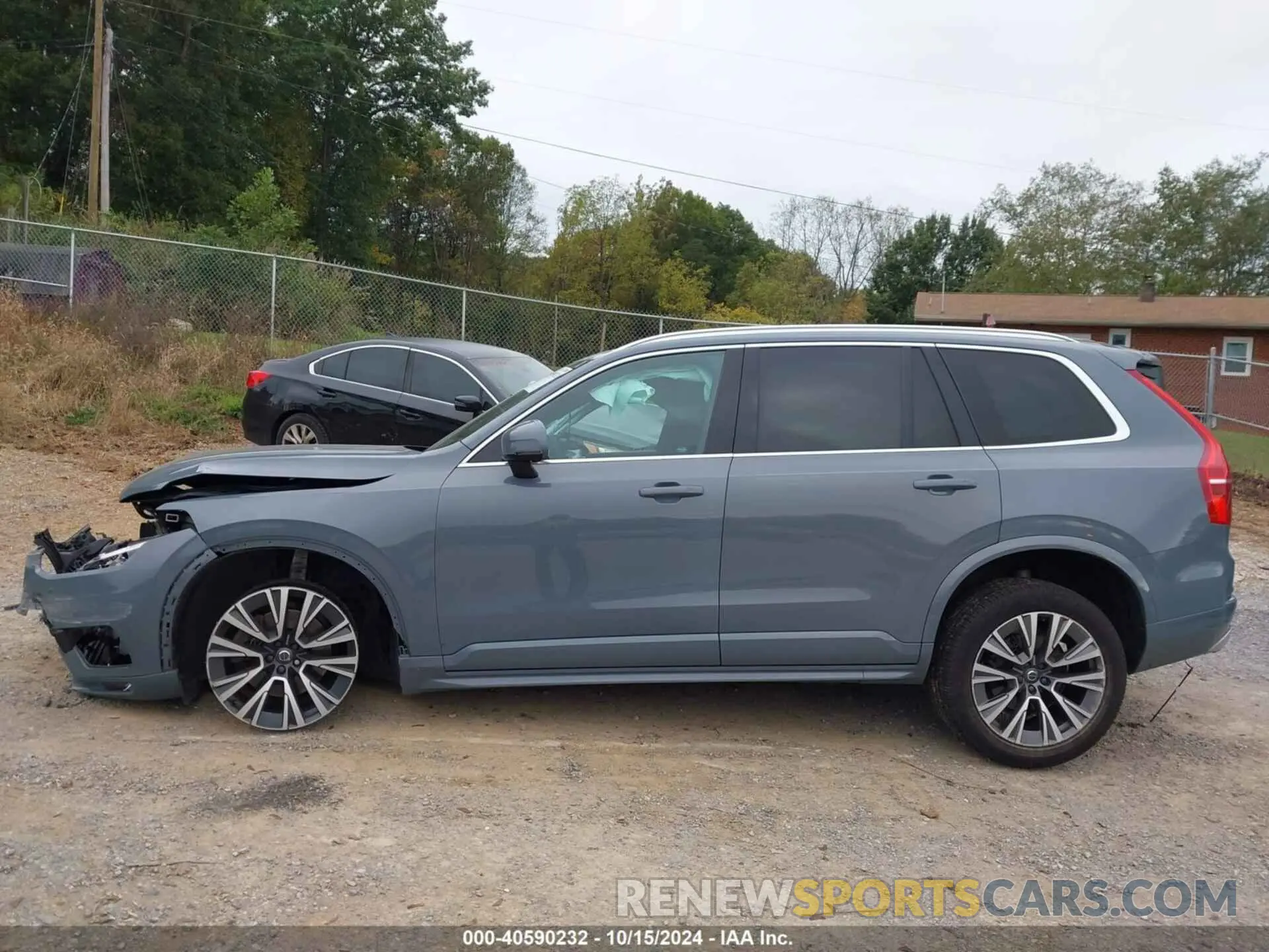 14 fotografías del automóvil dañado YV4102CK0L1583081 VOLVO XC90 2020